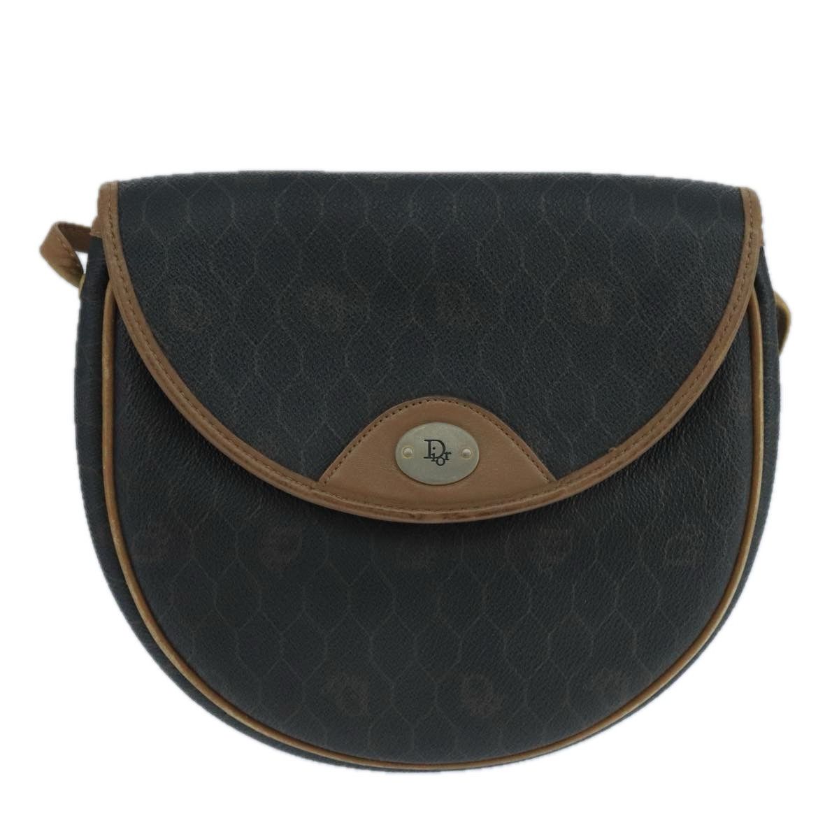 Dior Honeycomb Black Canvas Shoulder Bag (Pre-Owned) Size ONE SIZE - 1 Thumbnail