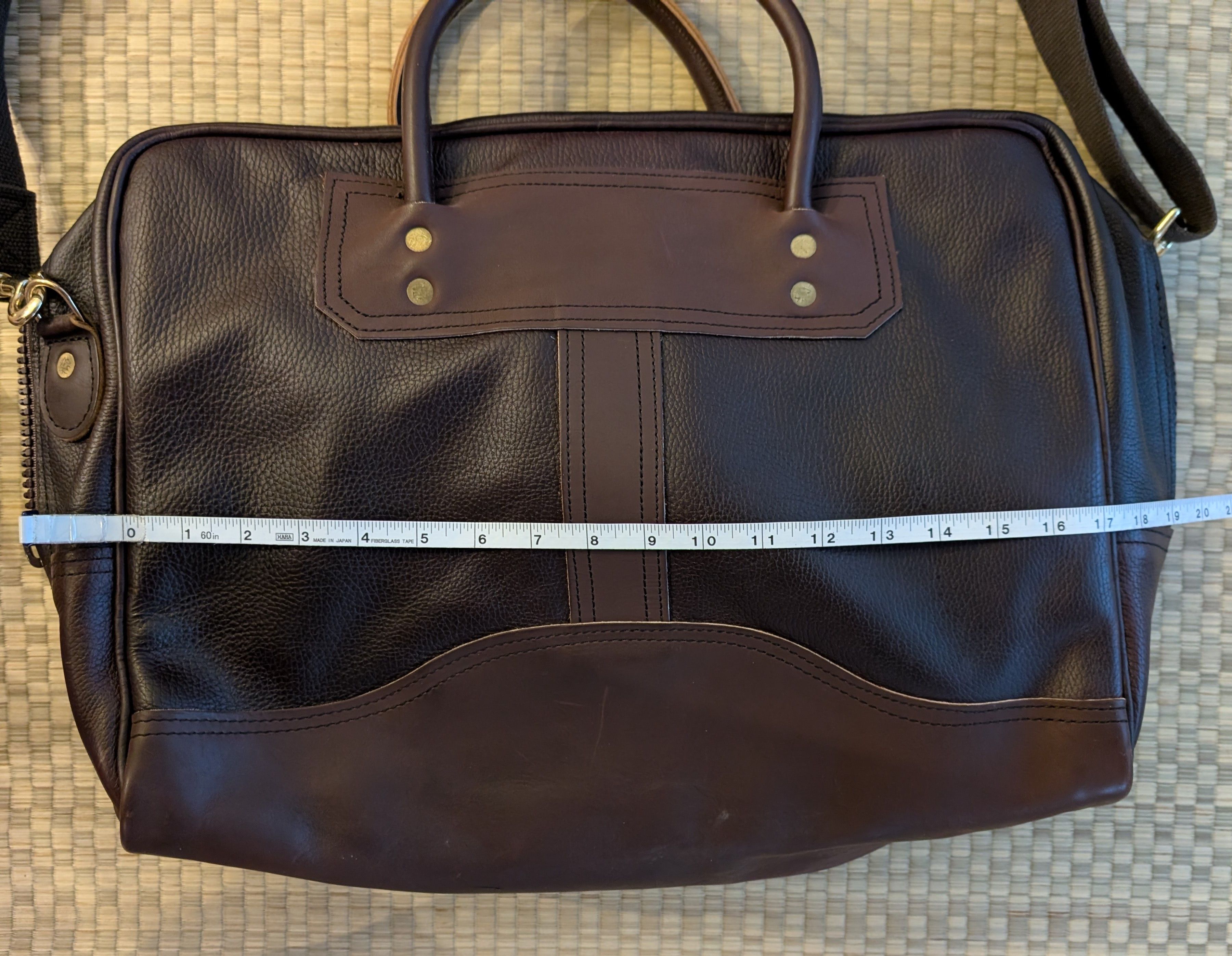 Duluth Pack Duluth Pack Leather Traveler's Briefcase Leather Made in USA Size ONE SIZE - 5 Thumbnail