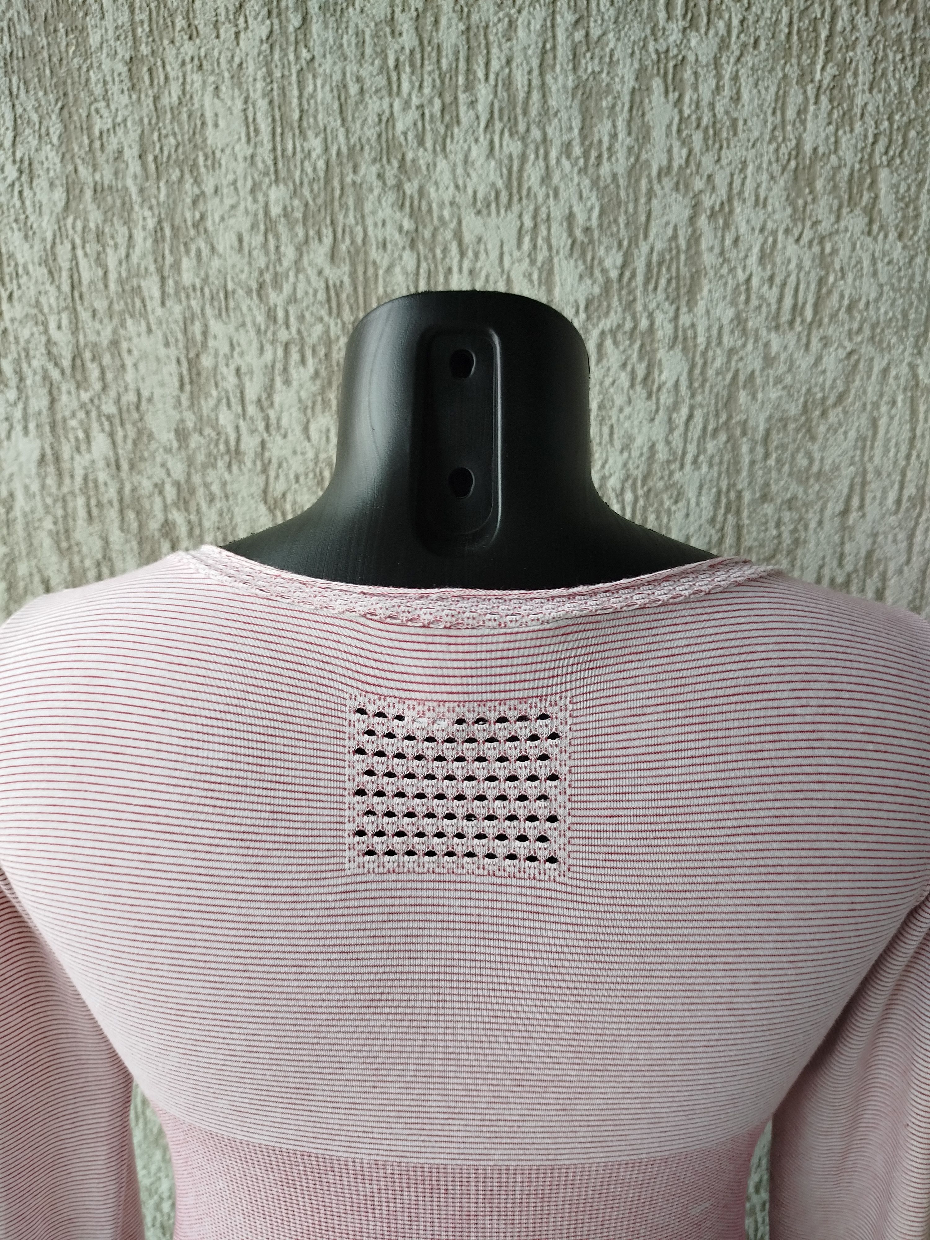 Marithe + Francois Girbaud Top Long Sleeve Striped Fitted Jersey Vintage Y2K Size 4/XL Size XL / US 12-14 / IT 48-50 - 8 Thumbnail