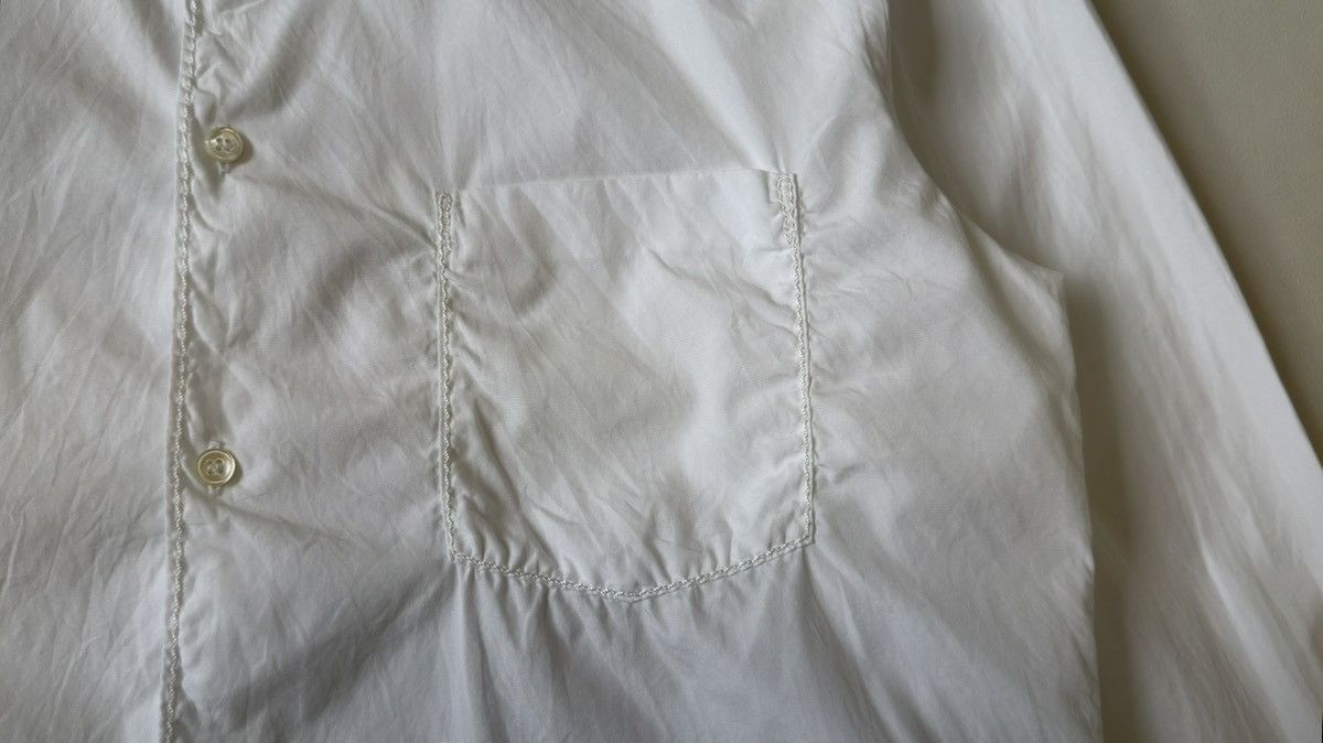 Comme des Garcons S/S 2000 White Crinkle Cotton Shirt Size US M / EU 48-50 / 2 - 11 Thumbnail