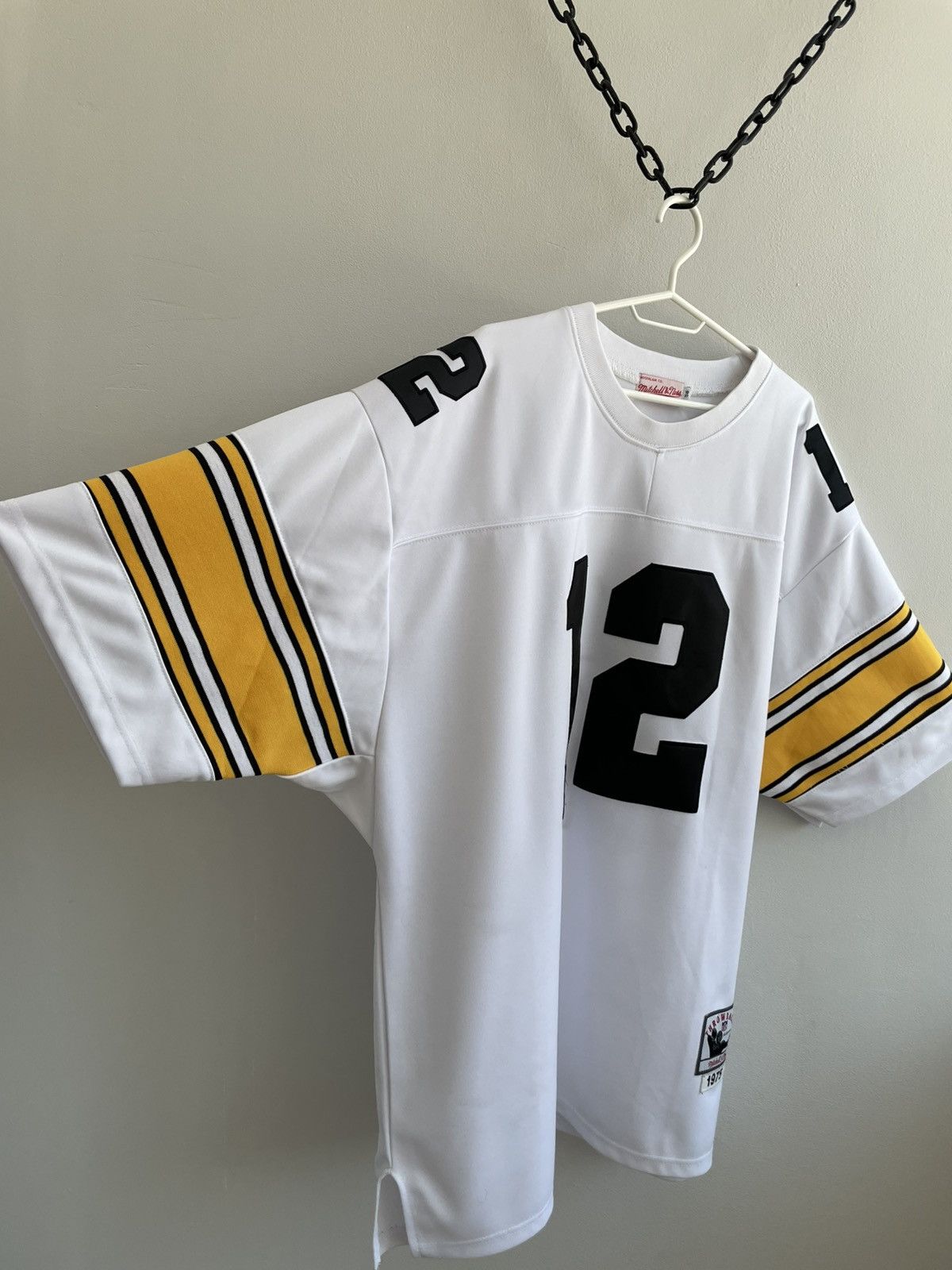 Mitchell & Ness Pittsburg Steelers Terry Bradshaw NFL Football Shirt Jersey Size US XL / EU 56 / 4 - 12 Thumbnail