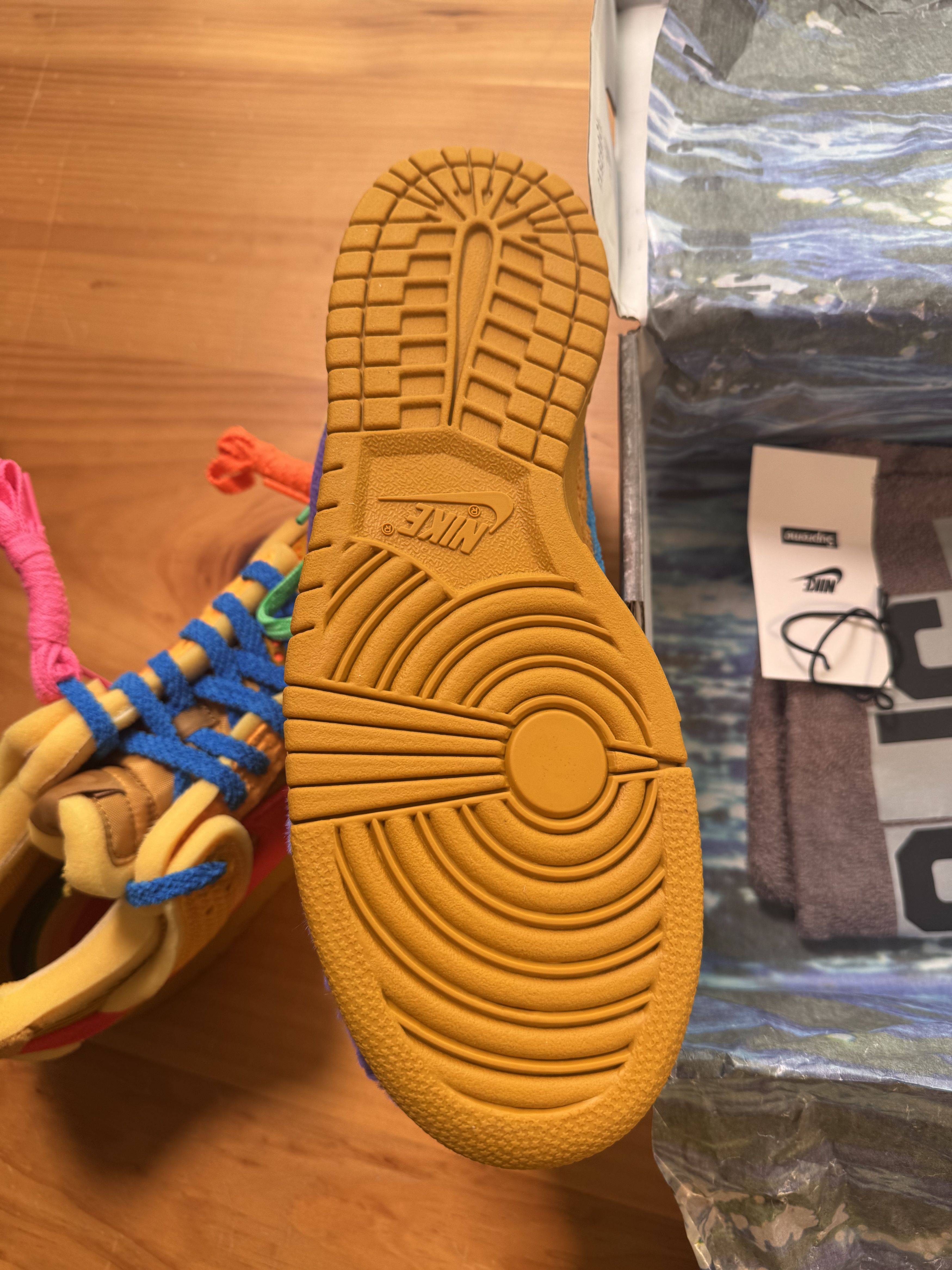 Cactus Plant Flea Market × Nike CPFM x Nike Dunk Low Swamp Sponge Psychic Purple Size US 9 / EU 42 - 7 Thumbnail