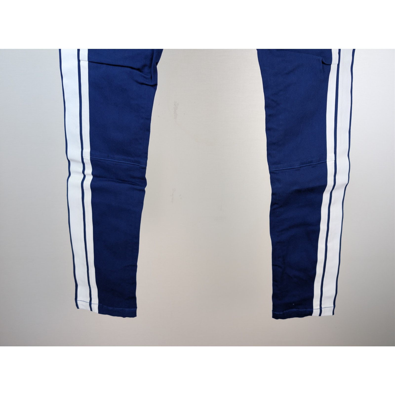 Amiri o1rshd1 Stack Track Cargo Trousers Pants Royal Blue / White Size US 28 / EU 44 - 4 Thumbnail