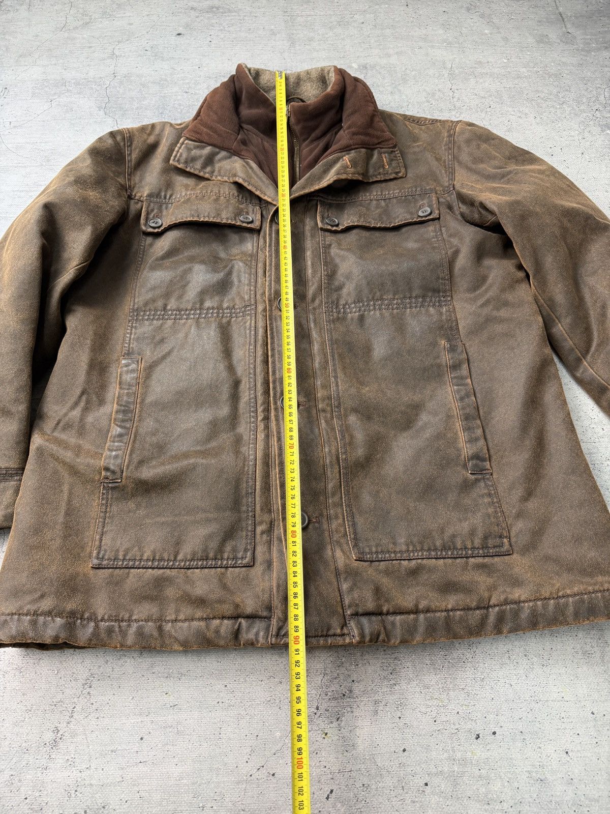 Marlboro Vintage Marlboro Classics Brown Jacket Made Italy Coat Size US XXL / EU 58 / 5 - 11 Thumbnail