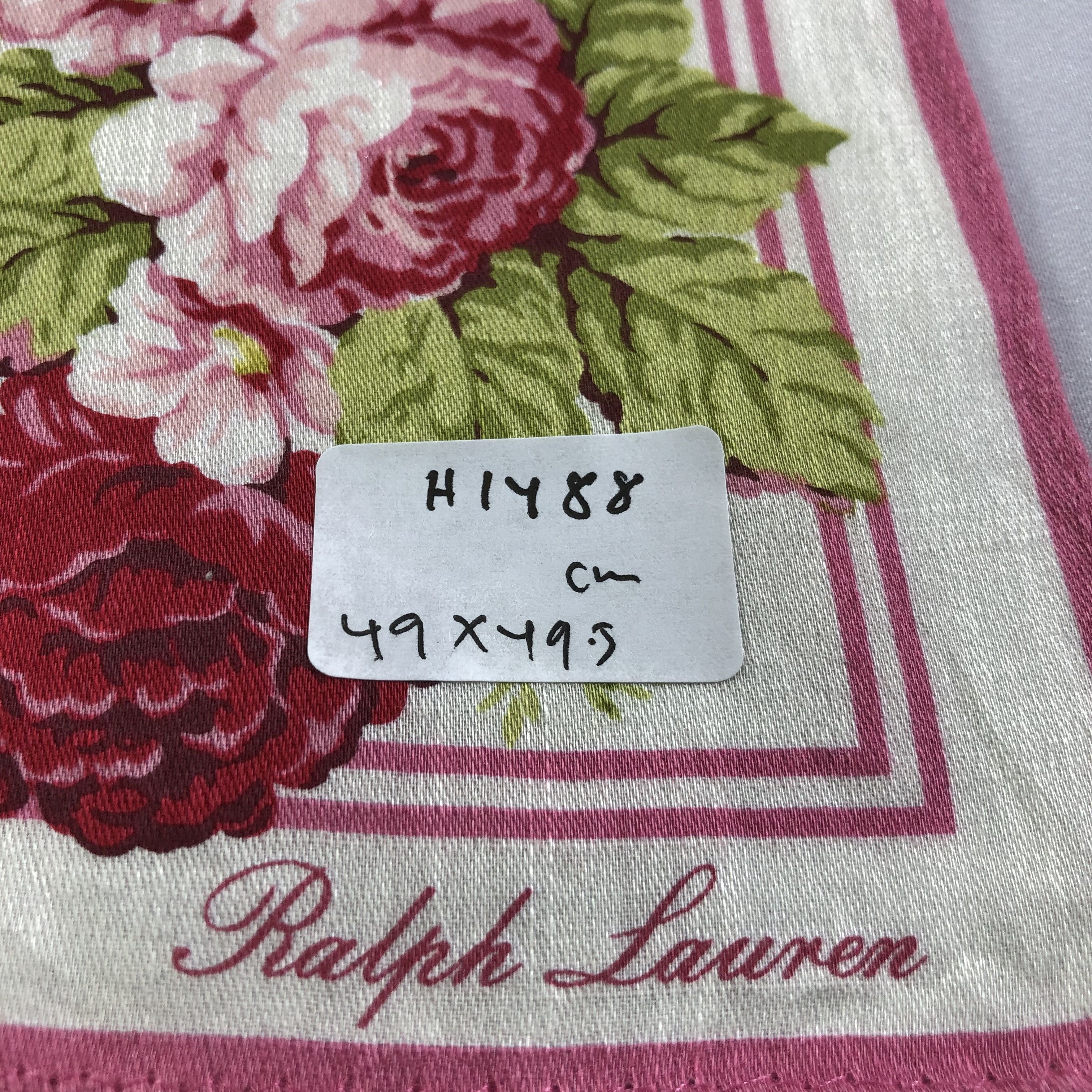 Ralph Lauren Ralph Lauren Floral Handkerchief Neckerchief Bandana H1488 Size ONE SIZE - 8 Thumbnail