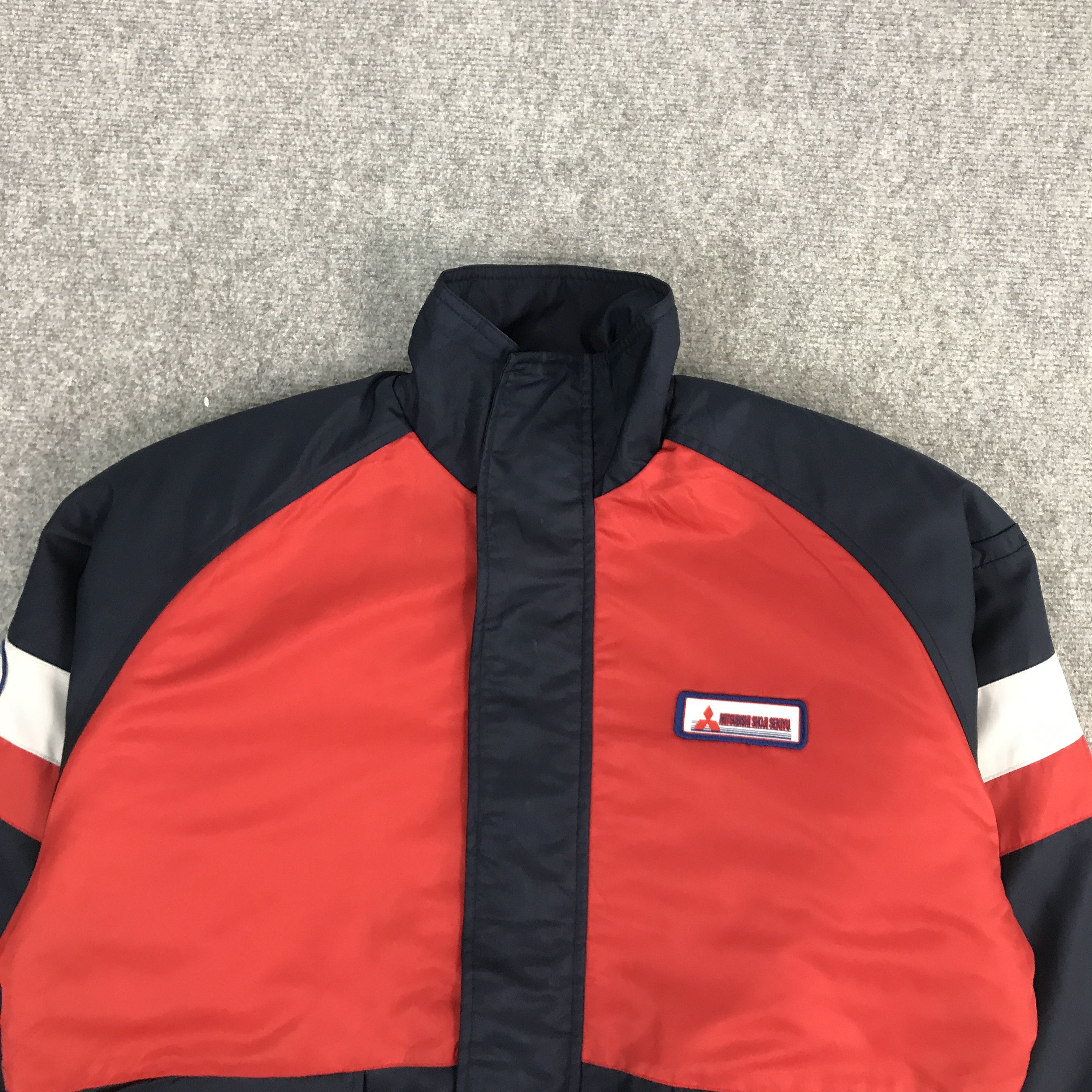 Japanese Brand MITSUBISHI RACING WORK UNIFORM JAPAN JACKET Size US L / EU 52-54 / 3 - 3 Thumbnail