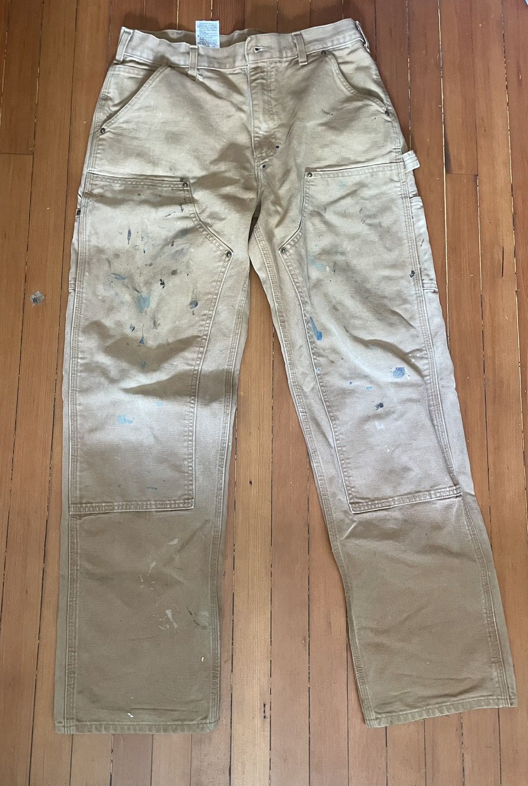 Carhartt Vintage Baggy Tan Double Knees Size US 32 / EU 48 - 1 Thumbnail
