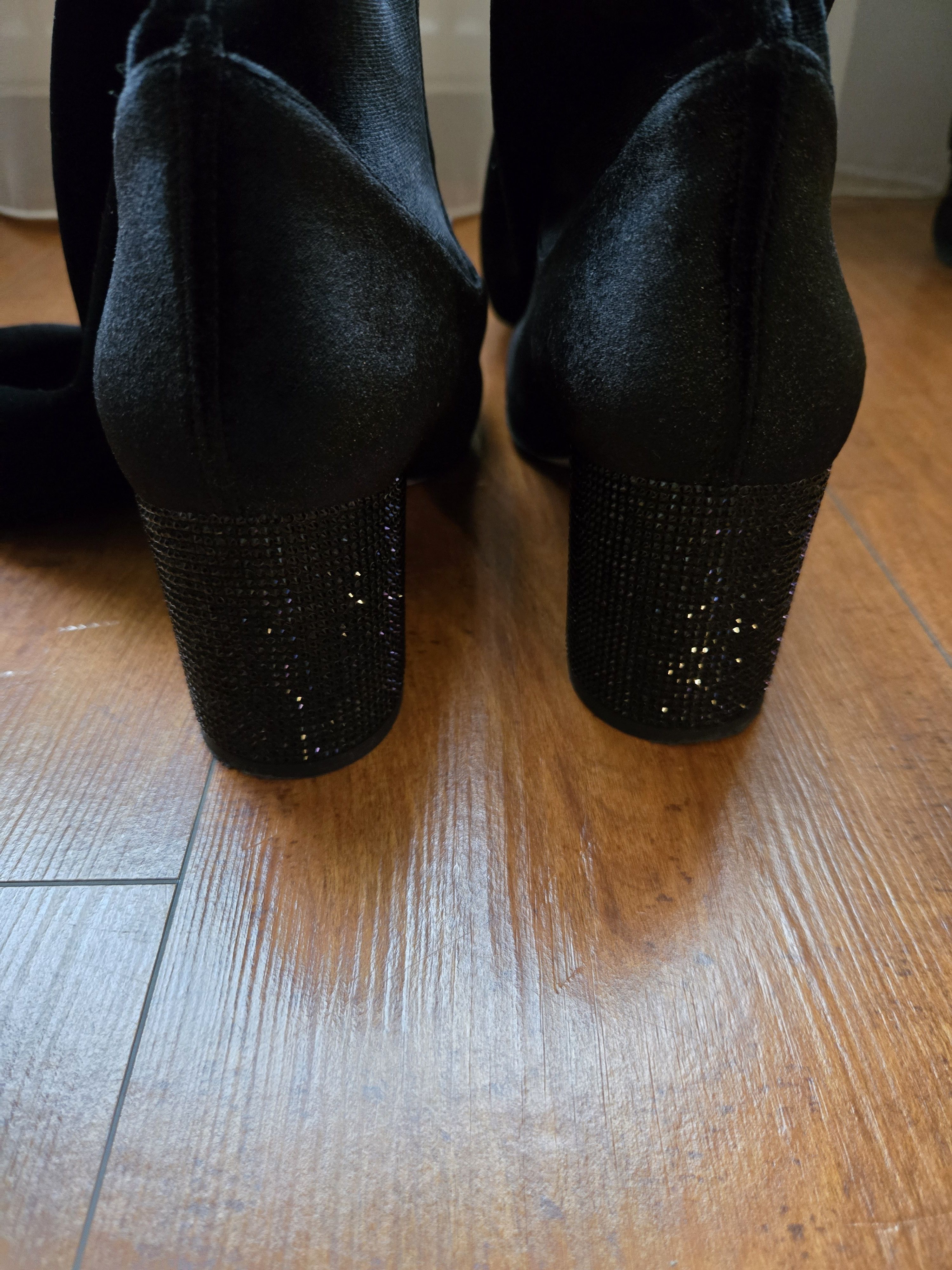 Rene Caovilla Velvet Boots Size US 10 / IT 40 - 4 Thumbnail