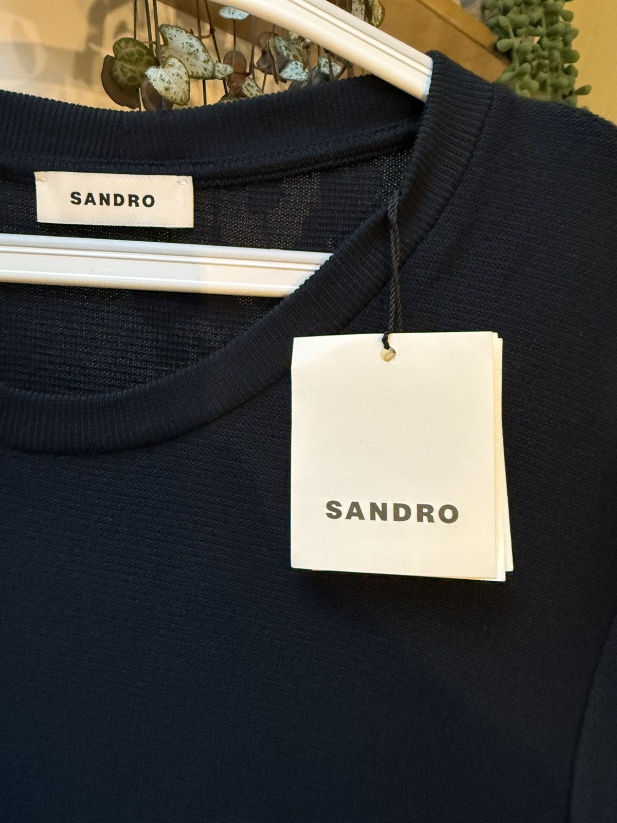 Sandro Sandro - Marine T-Shirt - Medium Size US M / EU 48-50 / 2 - 3 Thumbnail