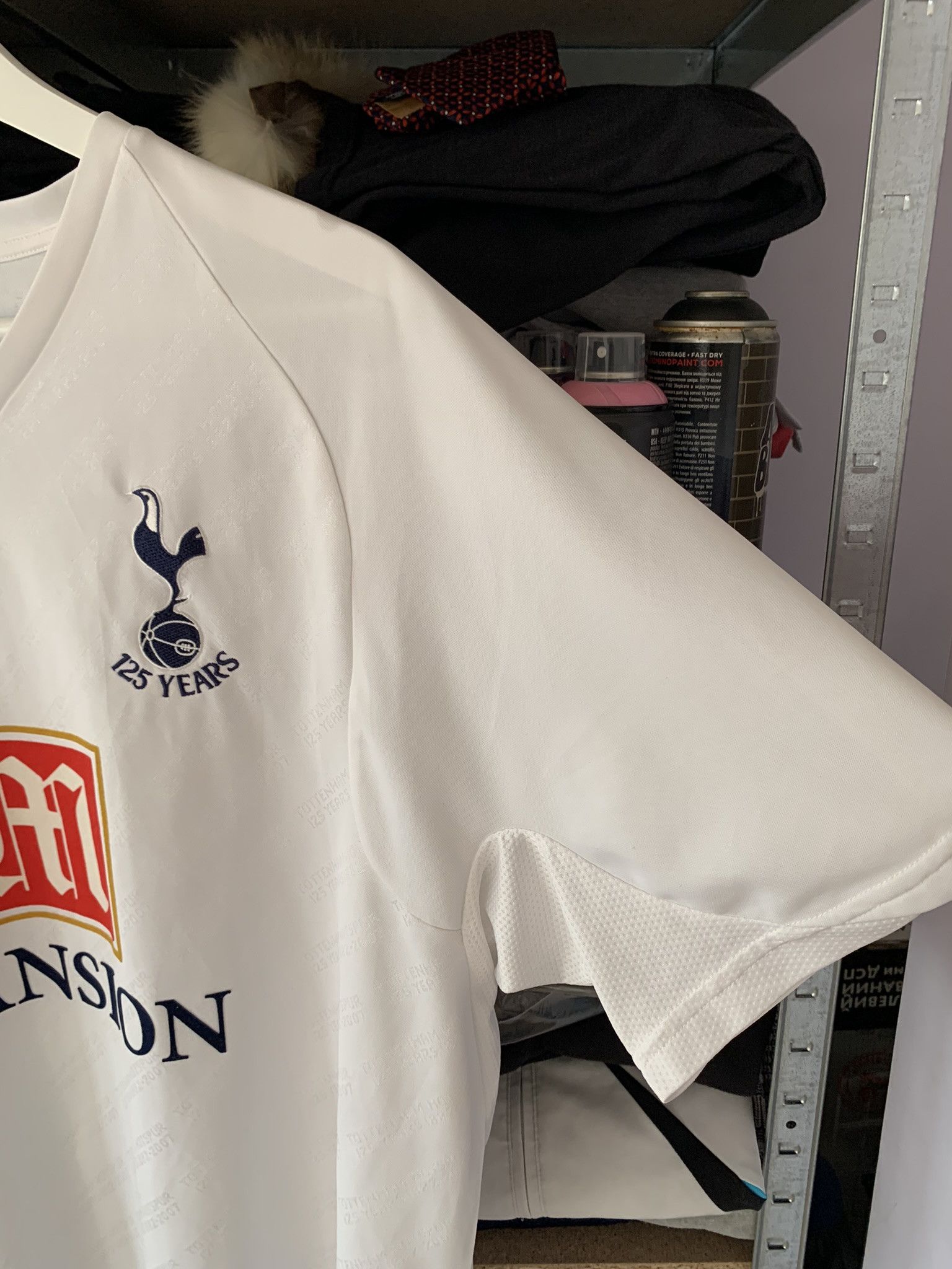 Puma Tottenham Hotspur 2007 2008 Mansion 125 years shirt L Size US L / EU 52-54 / 3 - 5 Thumbnail