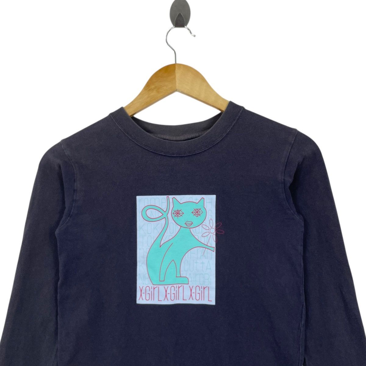 X-Girl Vintage X-GIRL japan Long Sleeve Shirt Size XS / US 0-2 / IT 36-38 - 3 Thumbnail