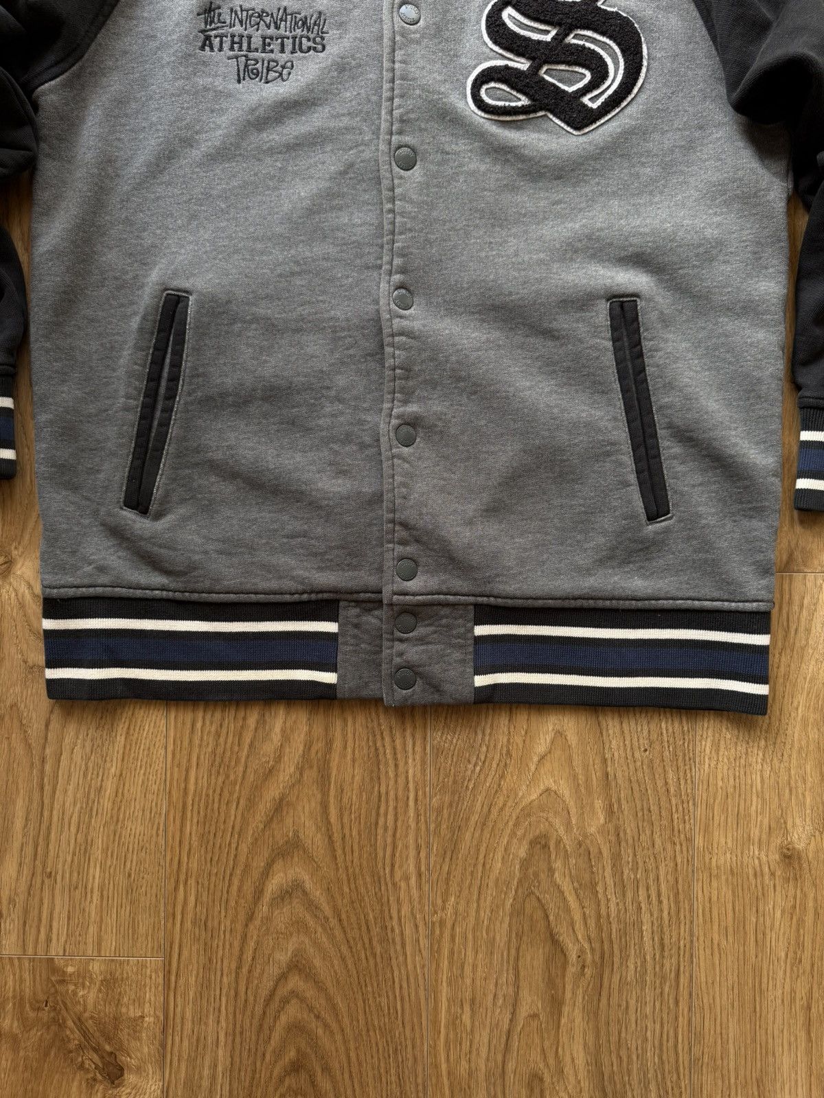Stussy Stüssy International Athletics Tribe Varsity Jacket | L | Size US L / EU 52-54 / 3 - 4 Thumbnail