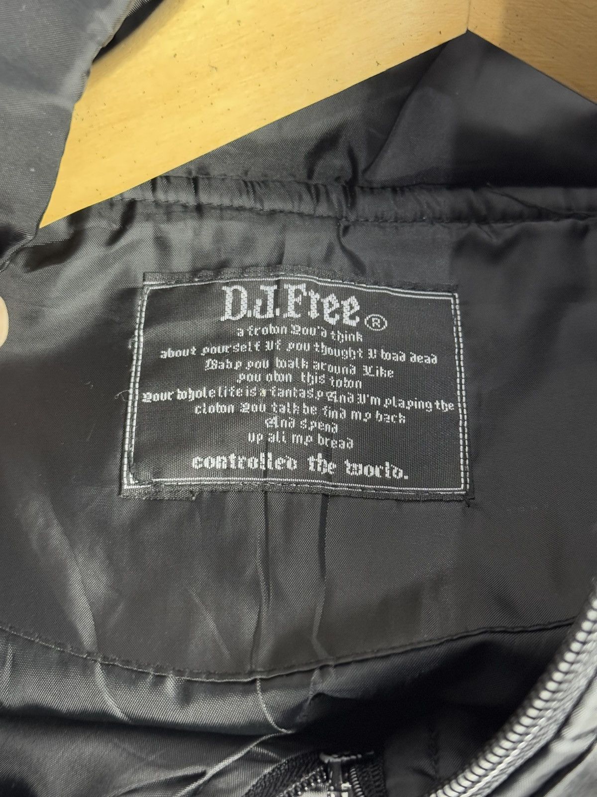Hysteric Glamour Japanese Dragon Tribal Poem Puffer Jacket Lgb Goa Style Size US XL / EU 56 / 4 - 6 Thumbnail