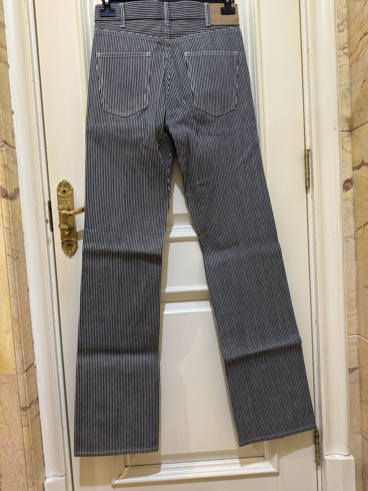 Celine Rare SS20 striped flared jeans Sz29 Size US 29 - 5 Thumbnail