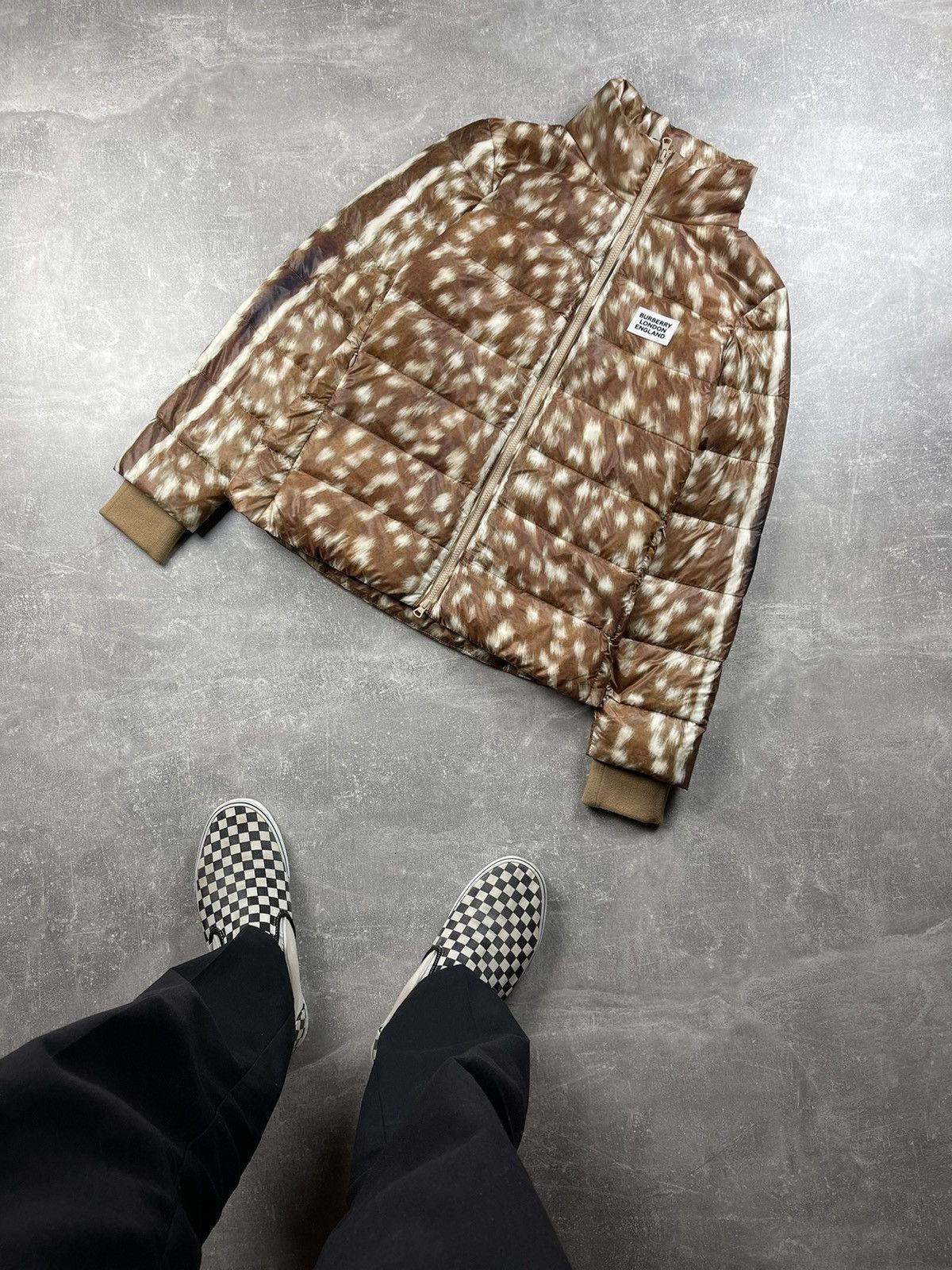 Burberry × Luxury Burberry London Colinton Deer Bambi Zip