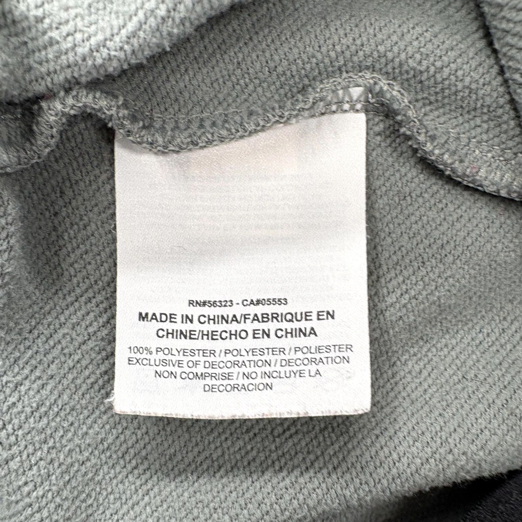 Nike Nike Dri-Fit Pants Mens Large Gray Joggers Athletic Training Zip Hem Running Gym Size US 33 - 6 Thumbnail