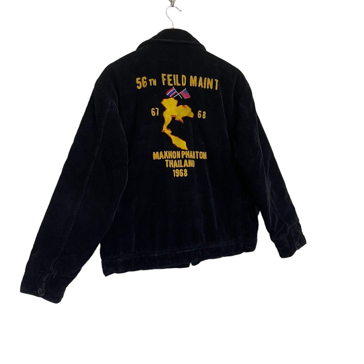 Japanese Brand Feild Maint Makhon Phantom Thailand Corduroy Jacket Size US M / EU 48-50 / 2 - 2 Thumbnail