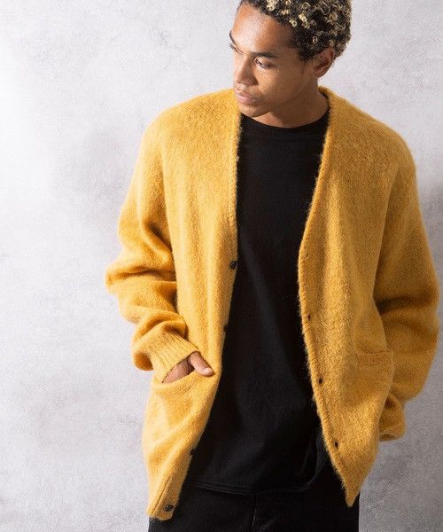 Number (N)ine Number nine MOHAIR SOLID JACQUARD KNIT CARDIGAN KURT size 2 Size US M / EU 48-50 / 2 - 4 Thumbnail