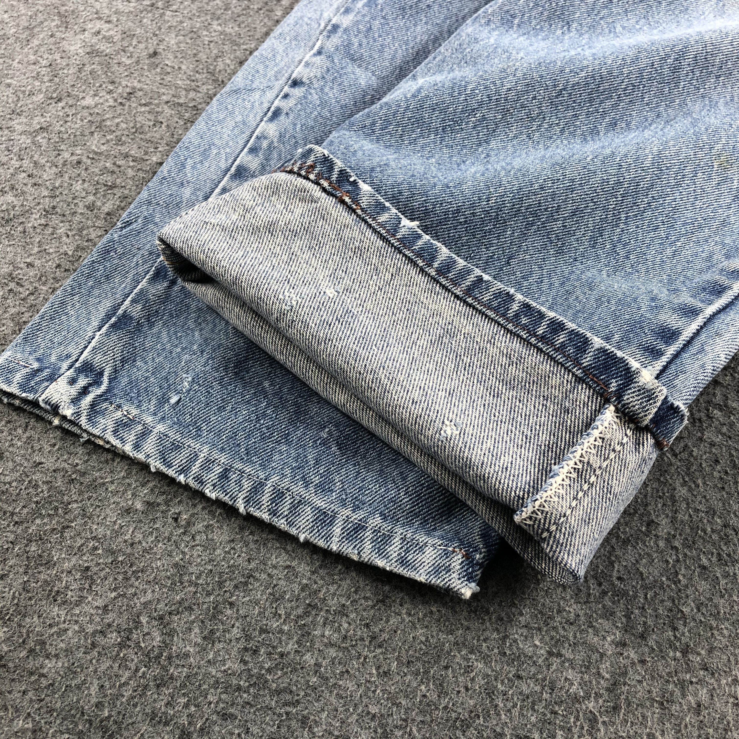 Levi's Vintage 80s Distress Levis Orange Tab Jeans-JM1109A Size US 37 - 7 Thumbnail