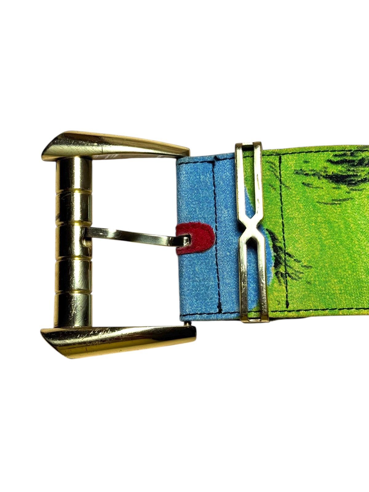 Versace Vintage Gianni Versace Pop Art Belt –M. Monroe & James Dean Size ONE SIZE - 5 Thumbnail