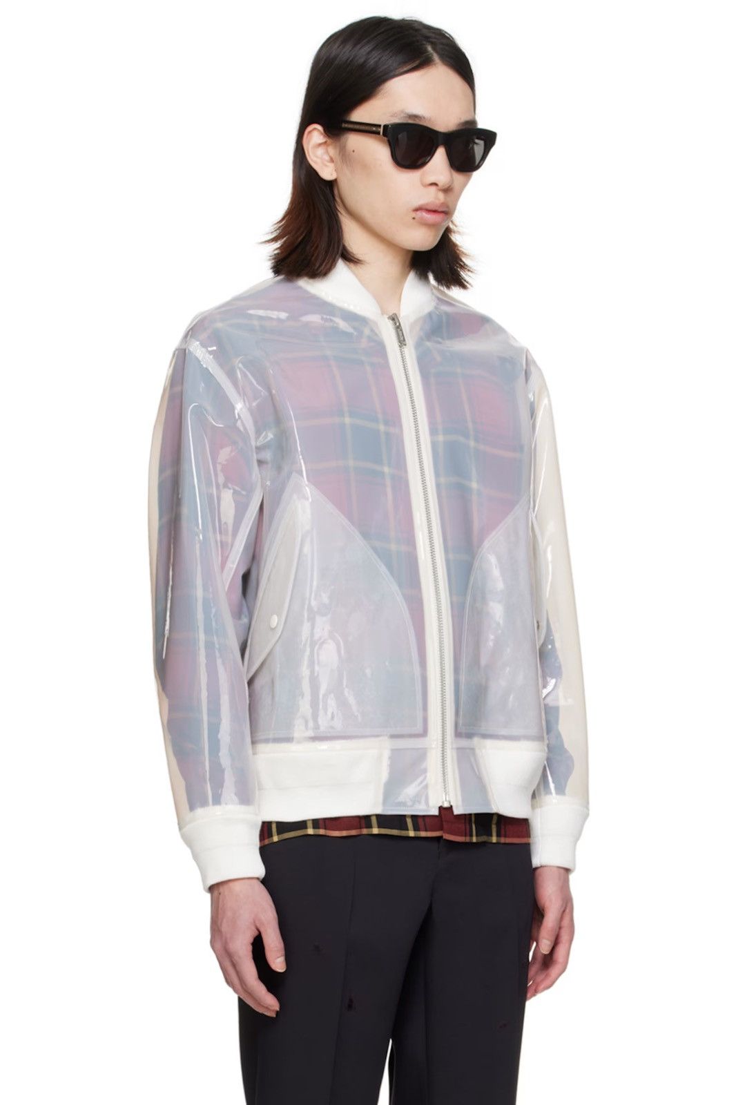 Undercover PVC Bomber Jacket Size US L / EU 52-54 / 3 - 13 Thumbnail