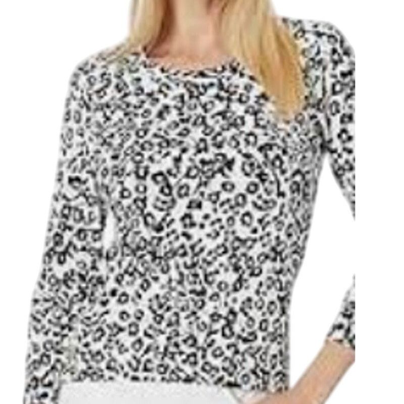 Lilly Pulitzer Lilly Pulitzer Alans Knit Top Coconut Lets PawtyP Size Small Size S / US 4 / IT 40 - 3 Thumbnail