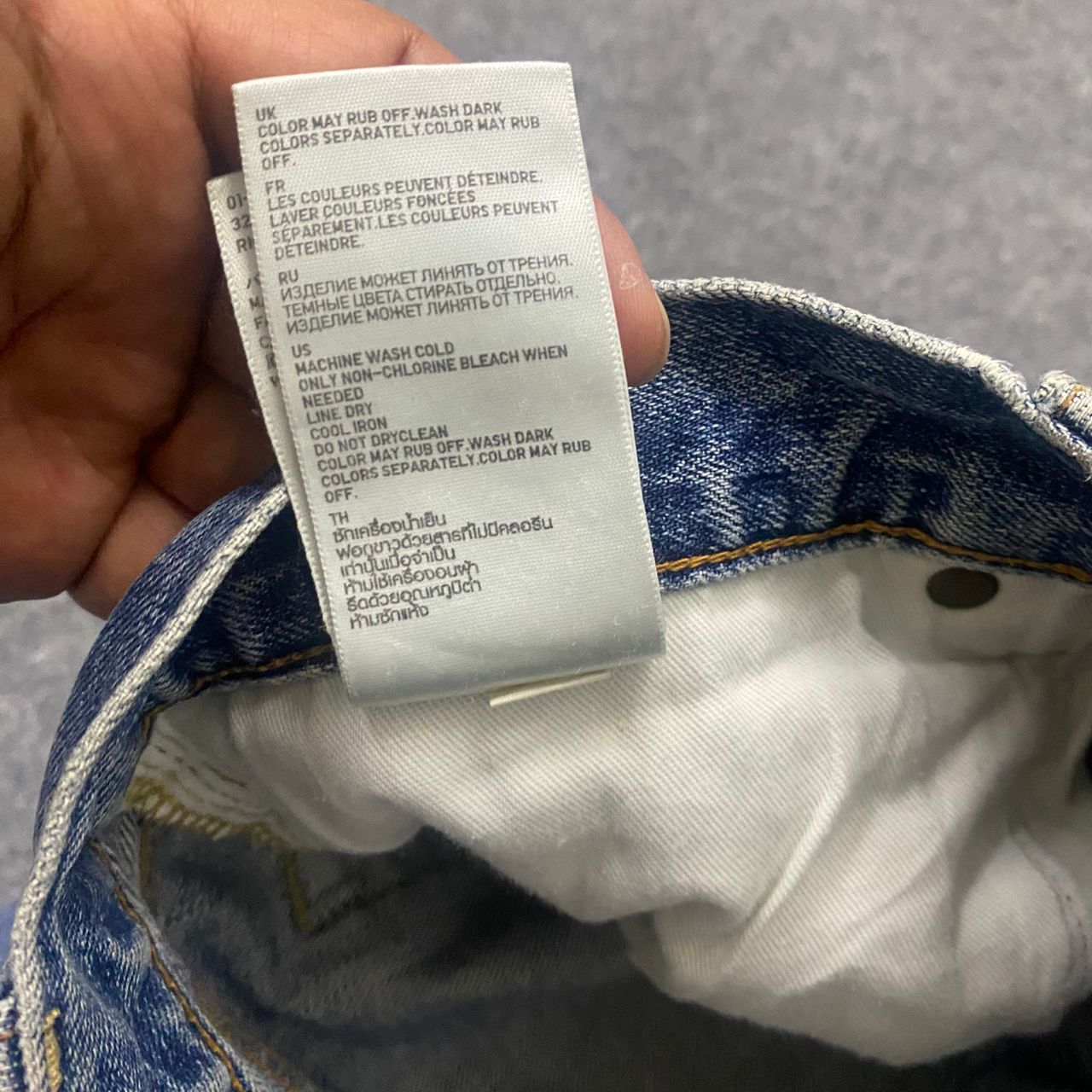 If Six Was Nine 💥Best Offer💥Vintage Uniqlo Jeans Distressed Denim Size US 34 / EU 50 - 13 Thumbnail