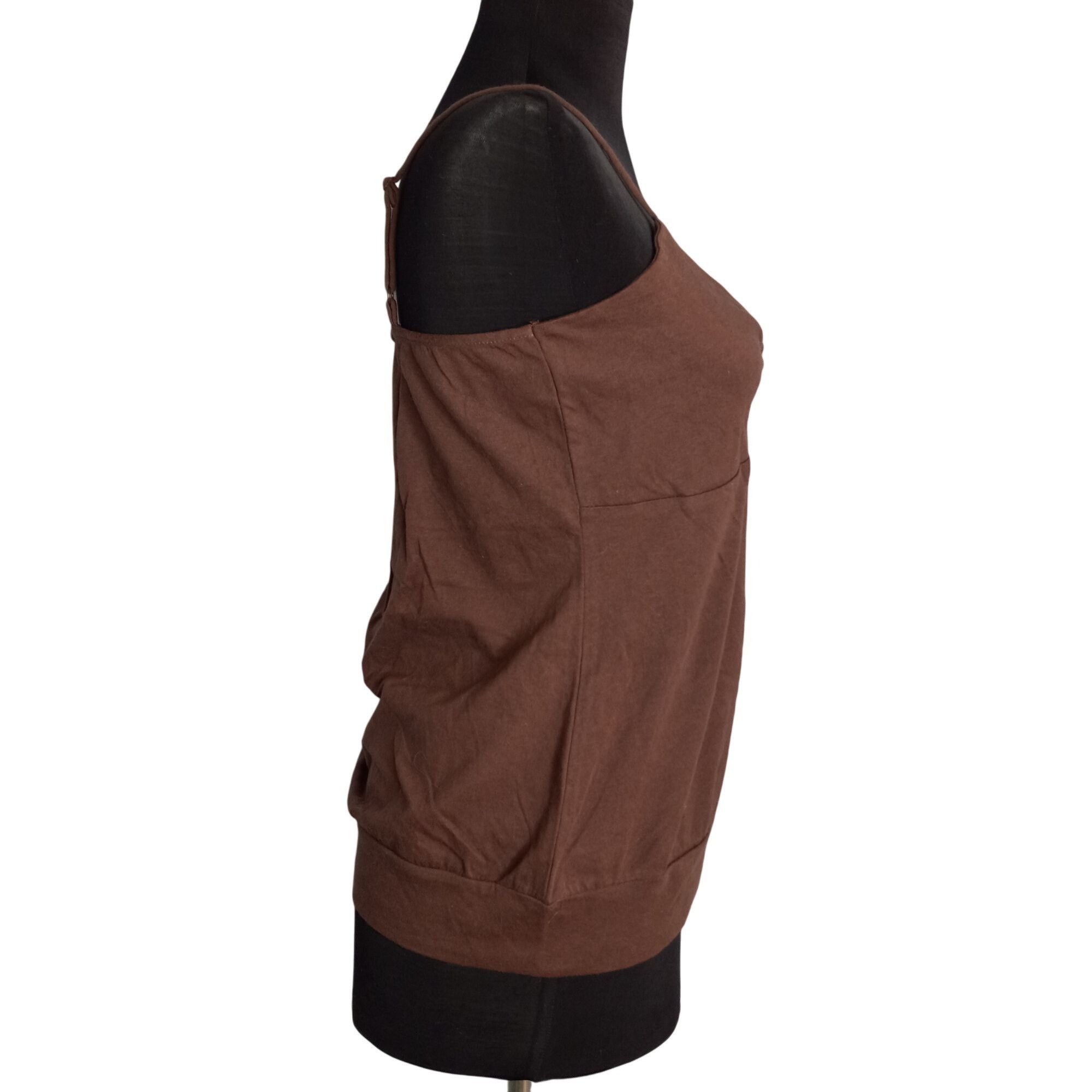 Energie Energie L Camisole Top Juniors Adjustable Strap Brown Twist Size L / US 10 / IT 46 - 4 Thumbnail