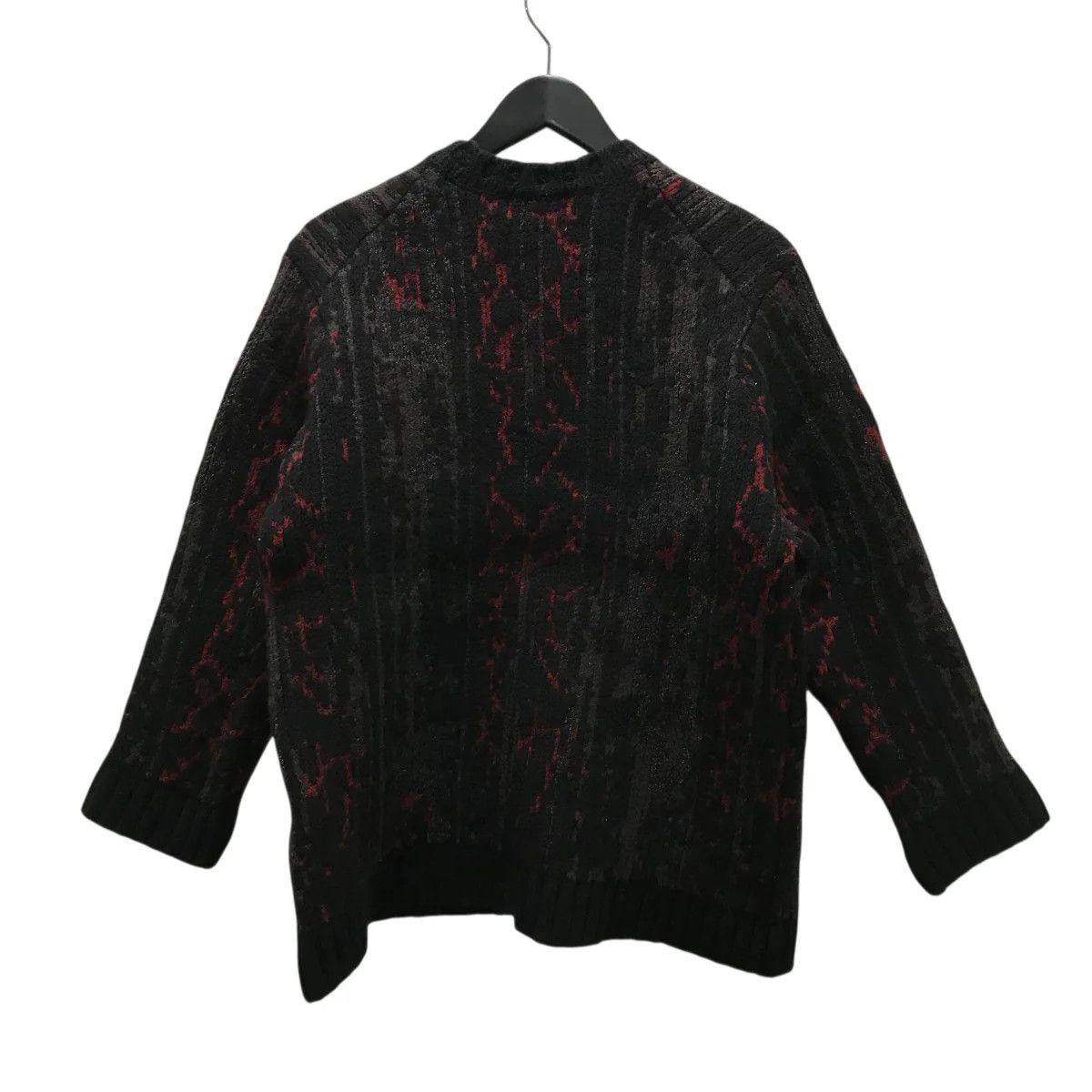 Yohji Yamamoto Yohji Yamamoto pour homme Patterned intarsia pullover Size US L / EU 52-54 / 3 - 2 Thumbnail