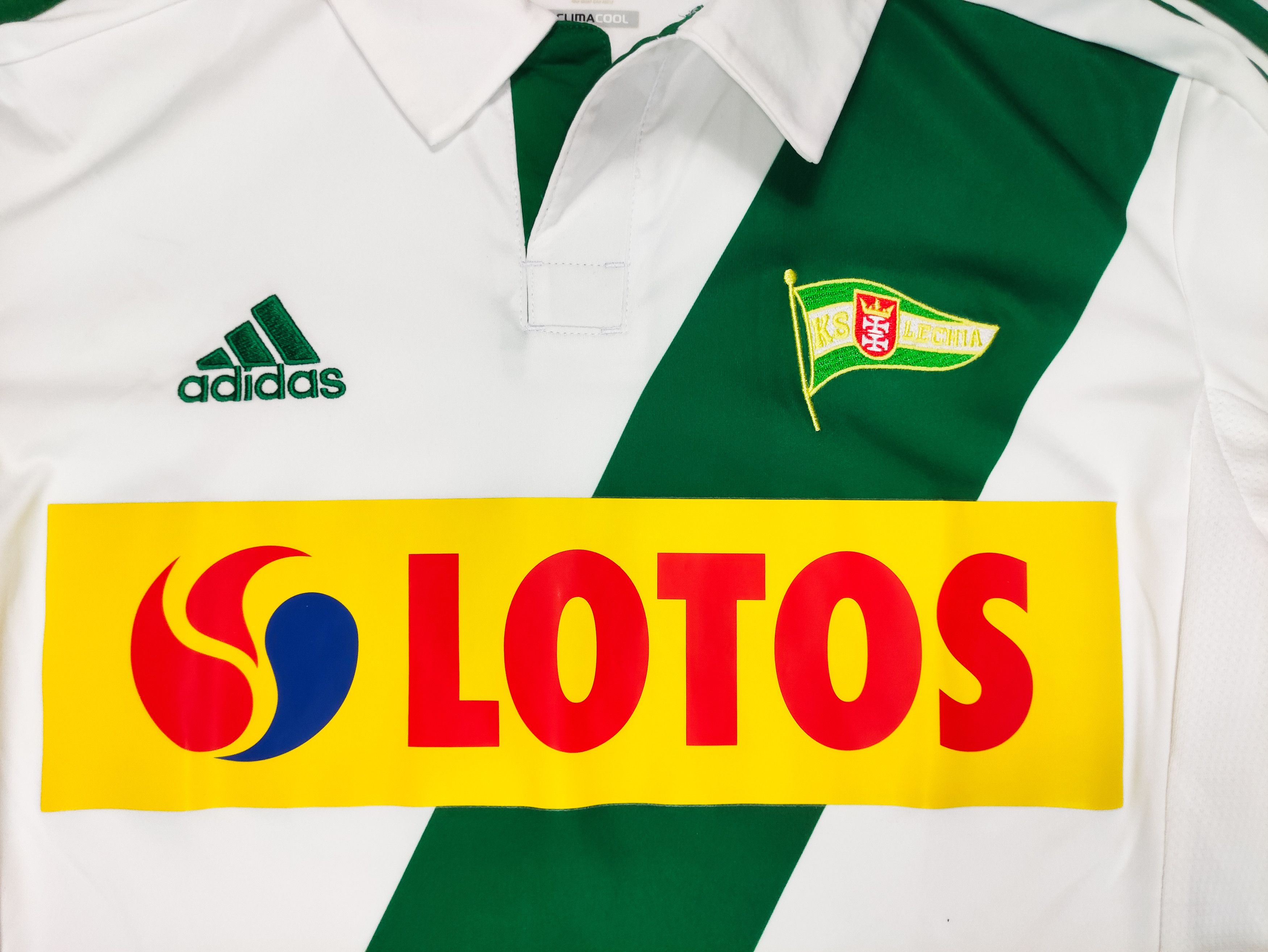 Adidas Lechia Gdańsk 2012 2013 Adidas Home Shirt Poland Size US S / EU 44-46 / 1 - 6 Thumbnail