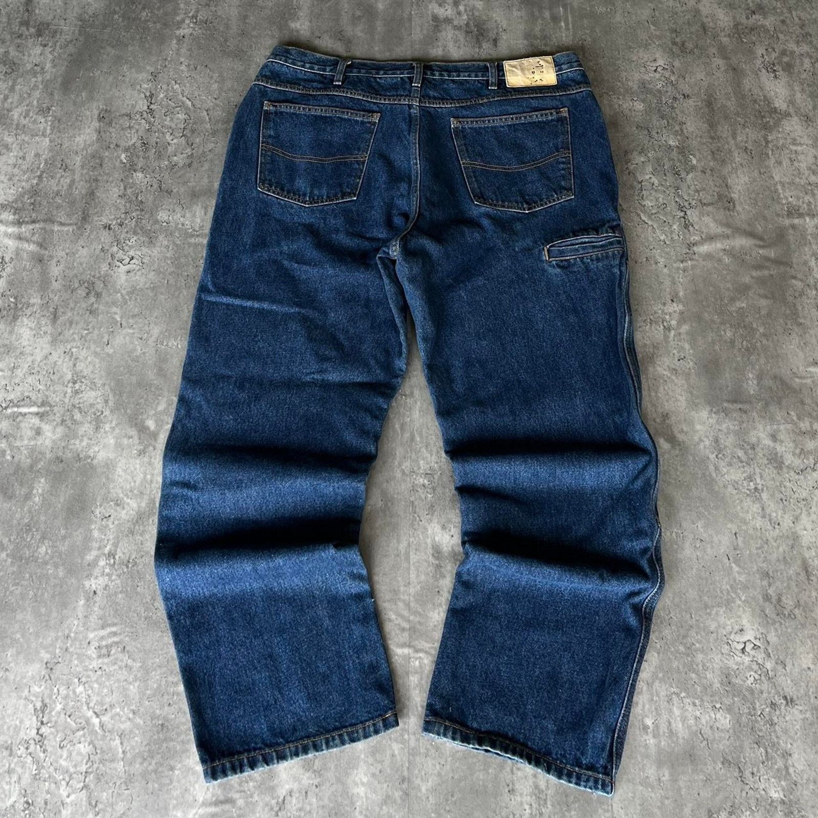 Carhartt × Vintage Crazy Vintage Y2K Double Knee Denim Carpenter Jeans Size US 40 / EU 56 - 3 Thumbnail