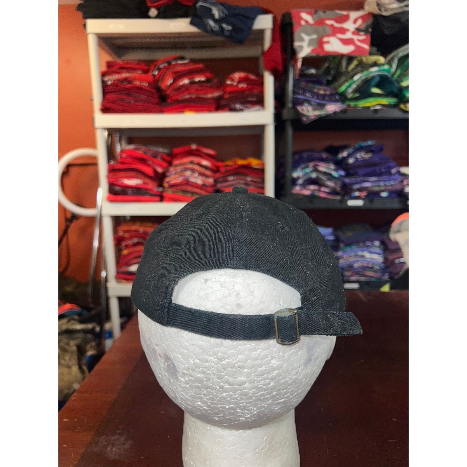 Vintage Vintage Hooters Hat Cooks Couture Black Skull Skeleton Cap Size ONE SIZE - 6 Thumbnail