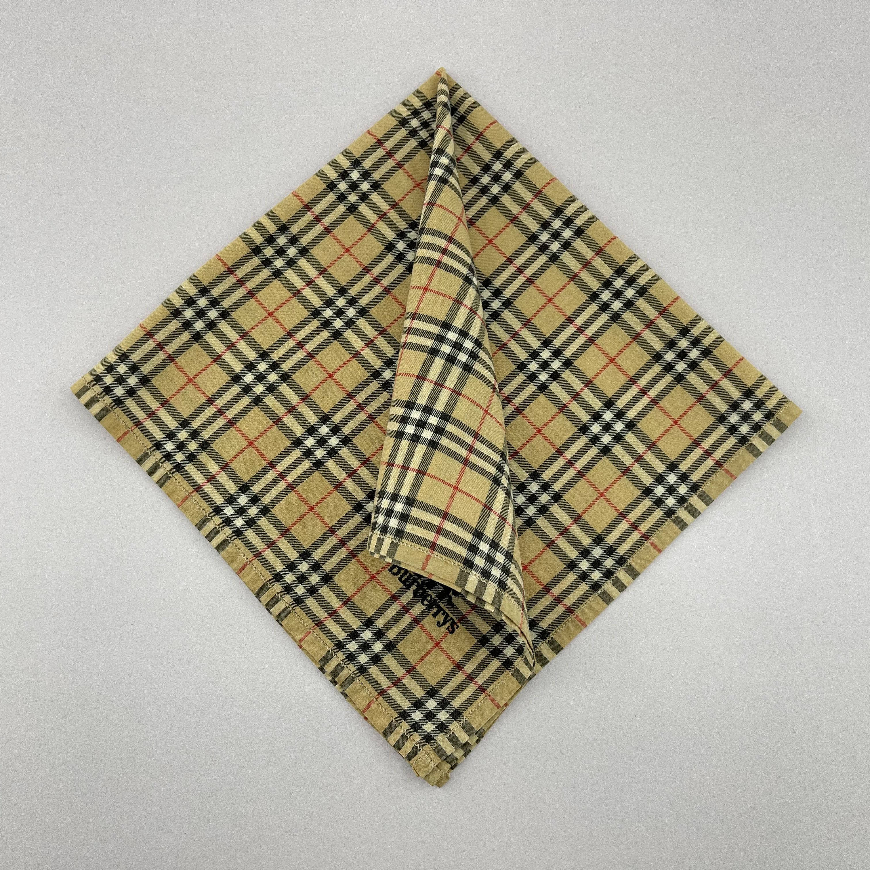 Burberry Burberry Nova Check Handkerchief/Neckerchief/Bandana-KD3273 Size ONE SIZE - 1 Thumbnail
