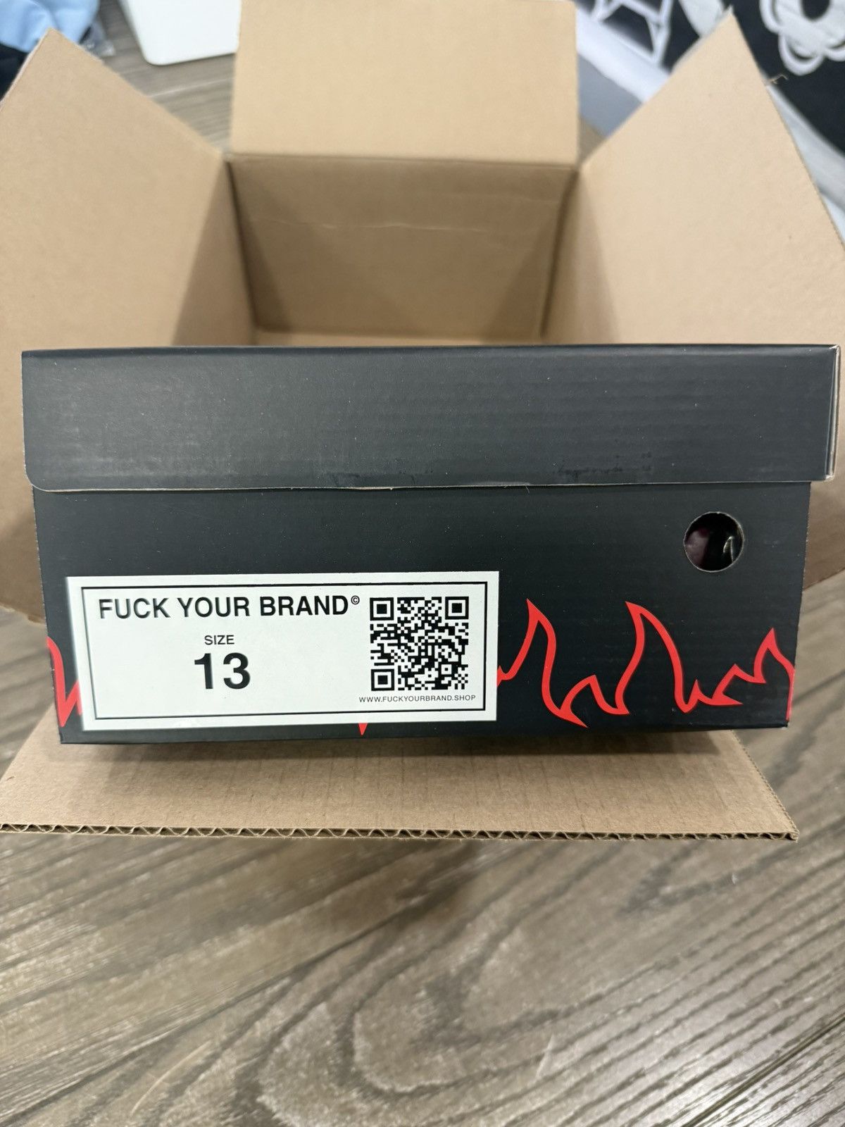 Designer 🖕🏻 FYB Fuck Your Brand Chicago Custom High Top Size 13 🖕🏻 Size US 13 / EU 46 - 12 Thumbnail