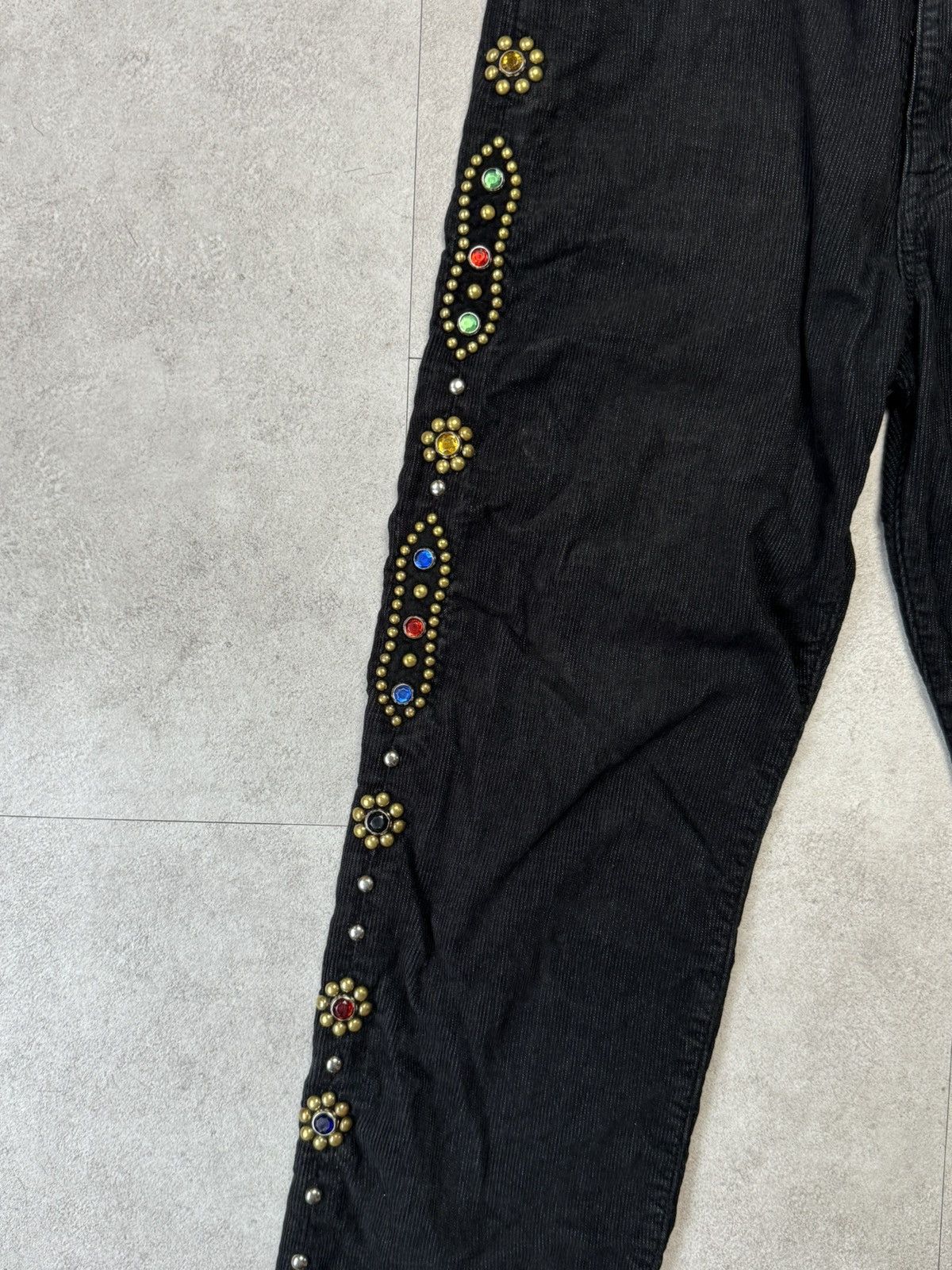 Kapital × Kapital Kountry Kapital Kountry Corduroy Jems Studs Denim Pants Size US 32 / EU 48 - 4 Thumbnail