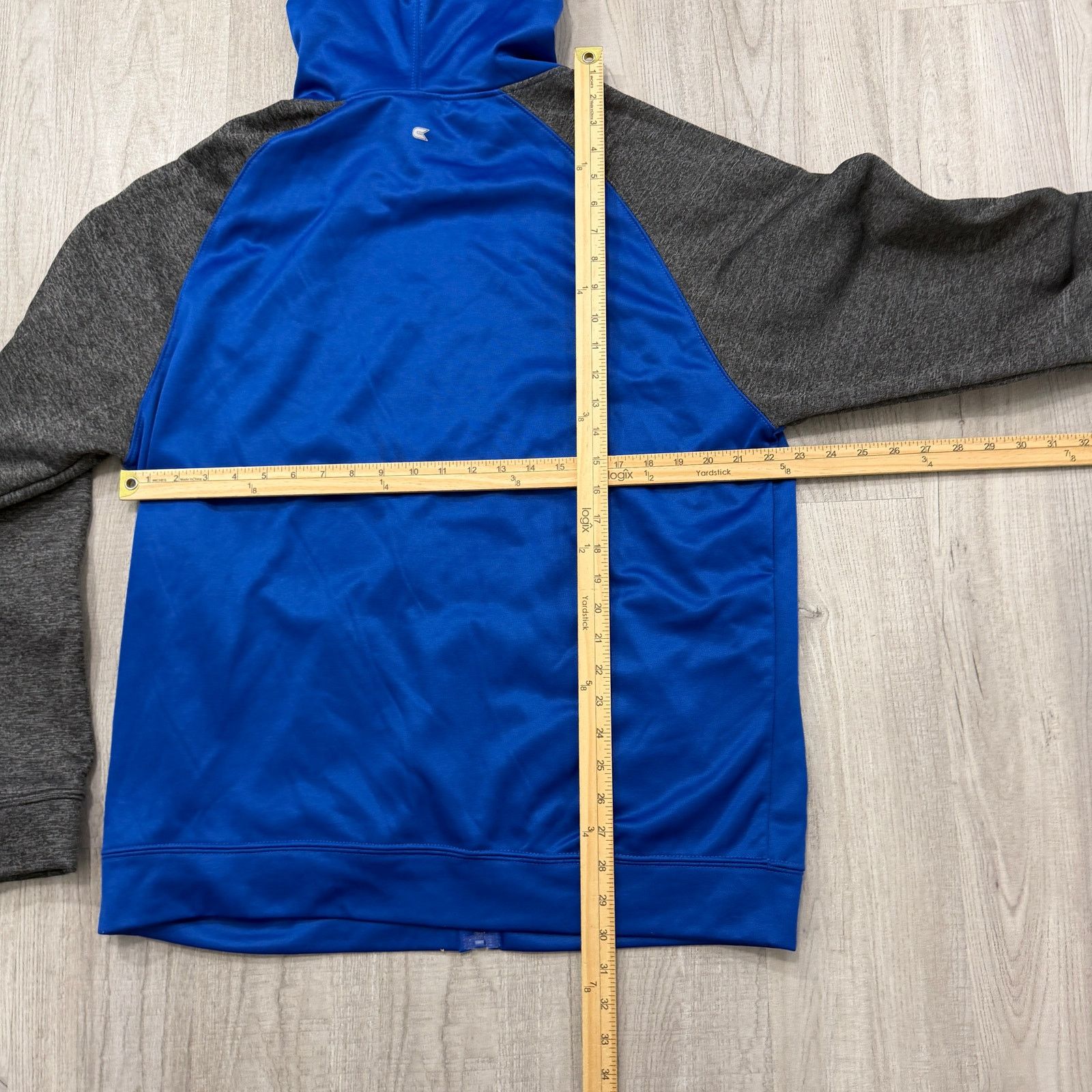 Colosseum Athletics Kansas Jayhawks Full Zip Hoodie Men's Extra Large Pullover Size US XL / EU 56 / 4 - 7 Thumbnail