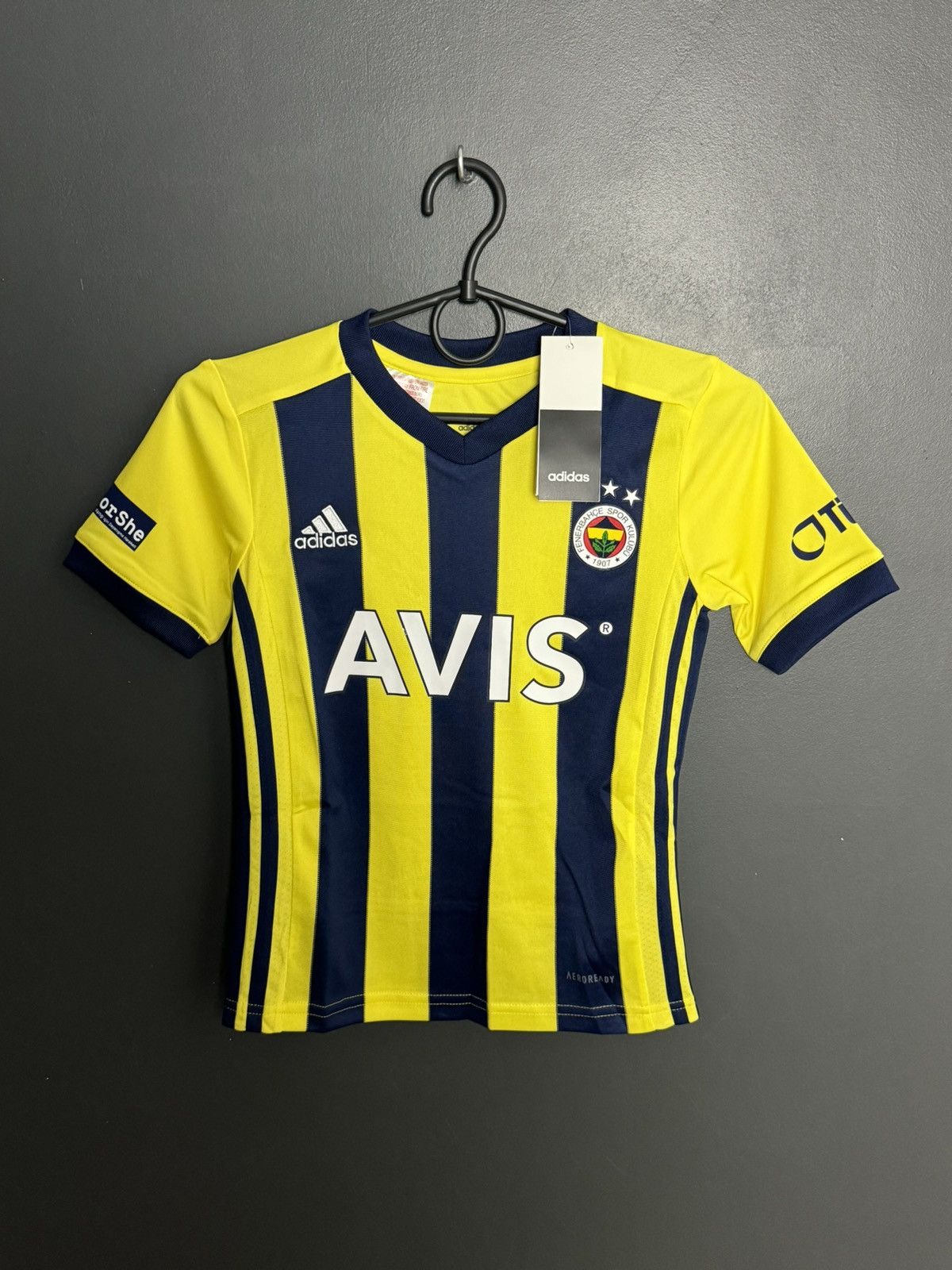 Adidas KIDS New Fenerbahce 20/21 Home Football Jersey T-Shirt Size US XS / EU 42 / 0 - 1 Thumbnail