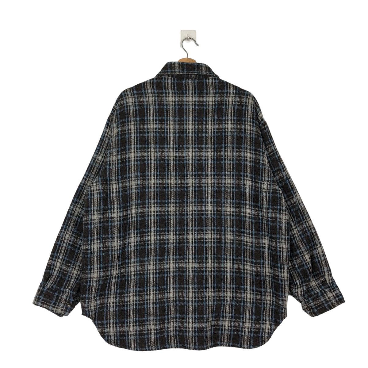 Flannel 🔥VINTAGE FLANEL JACKET TARTAN DESIGN CANTE OF FLORENCE Size US L / EU 52-54 / 3 - 7 Thumbnail