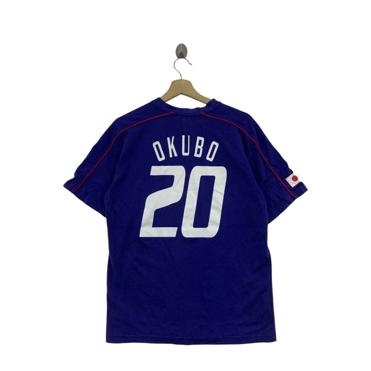 Vintage JFA JAPAN FOOTBALL Yoshito Okubo 2003 Season Tee Shirt Top Size US M / EU 48-50 / 2 - 5 Thumbnail