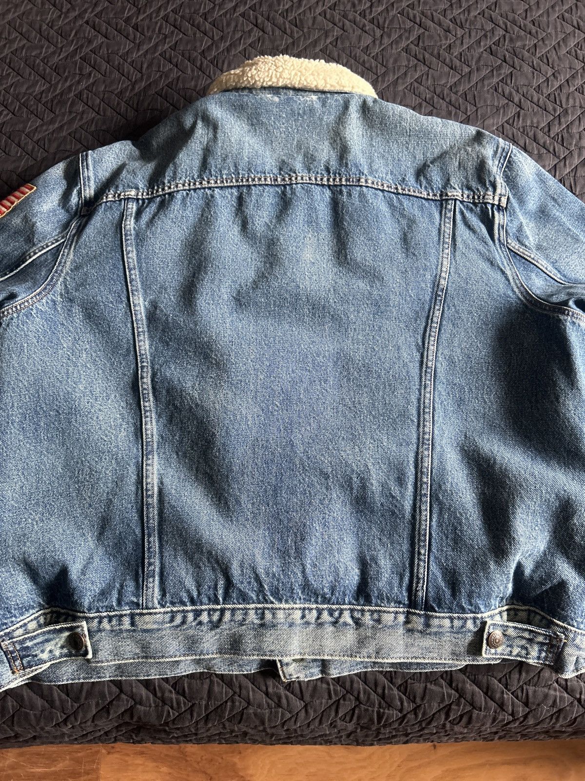 Polo Ralph Lauren Polo ralph lauren USA denim sherpa jacket Size US XL / EU 56 / 4 - 2 Thumbnail