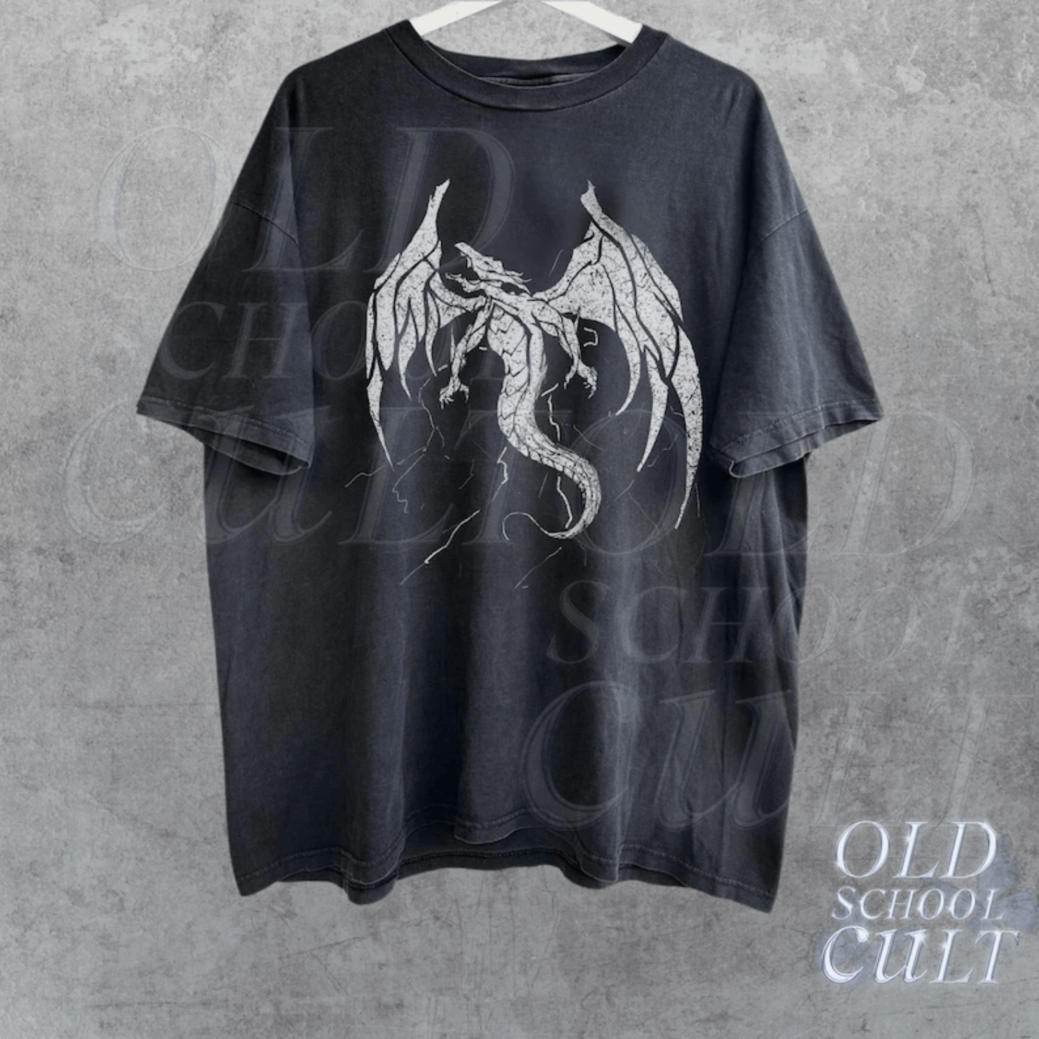 Japanese Brand × Vintage Dragon Grunge Vintage Graphic T-Shirt, Fantasy Horror Shirt Size US M / EU 48-50 / 2 - 1 Thumbnail