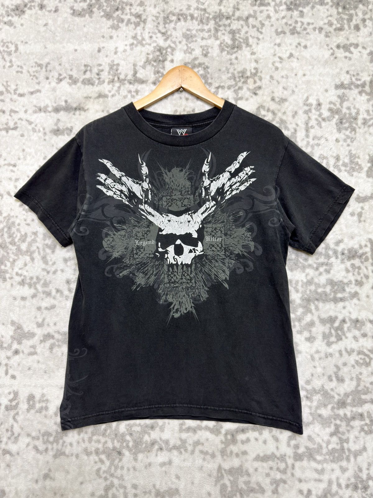 WWF Vintage Randy Orton Legend Killer Skull WWE Wrestling Tshirt Size US S / EU 44-46 / 1 - 1 Thumbnail