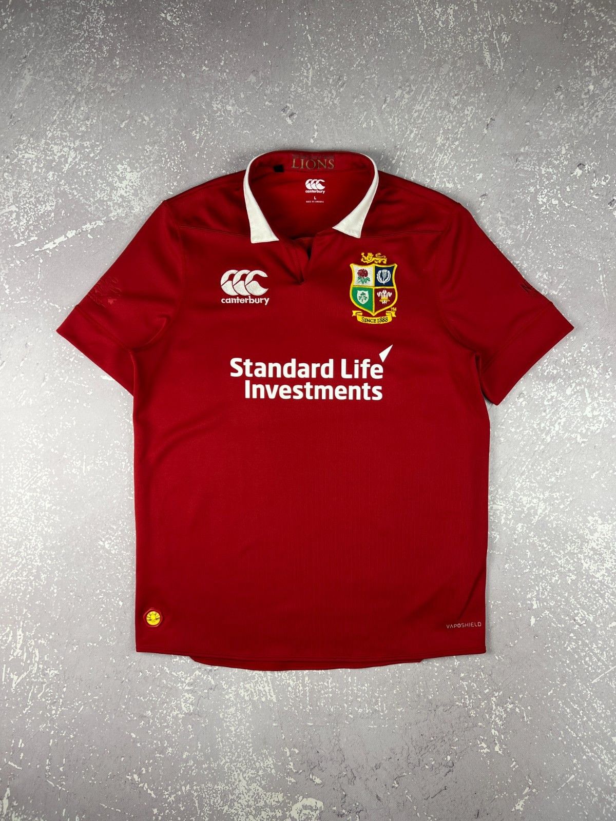 Canterbury of New Zealand 2017 Canterbury British Irish Lions Pro Home Rugby Jersey Size US L / EU 52-54 / 3 - 1 Thumbnail