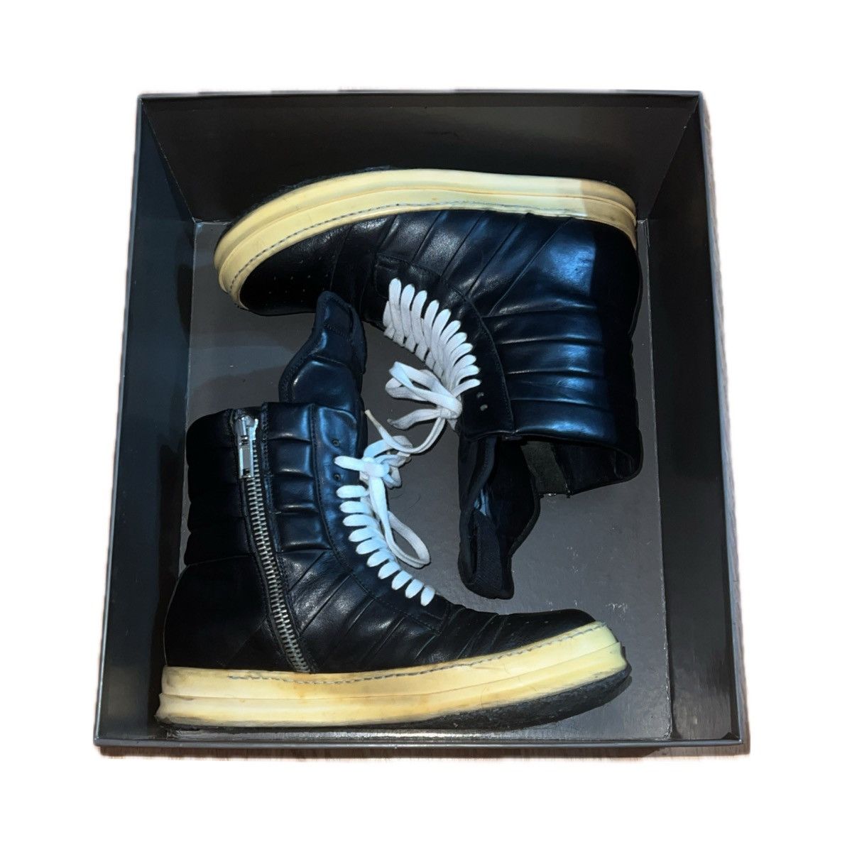 Rick Owens × Rick Owens Drkshdw Rick Owens FW09 Crust Dunks Size US 10 / EU 43 - 2 Thumbnail