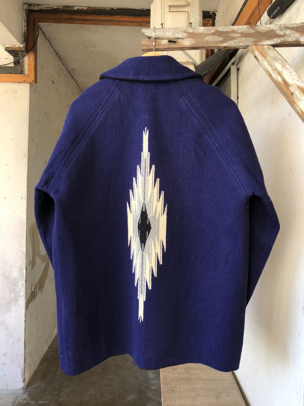 Vintage Rare🔥Vintage Chimayo Centinela HandWoven Wool Heavy Jacket Size US L / EU 52-54 / 3 - 1 Thumbnail