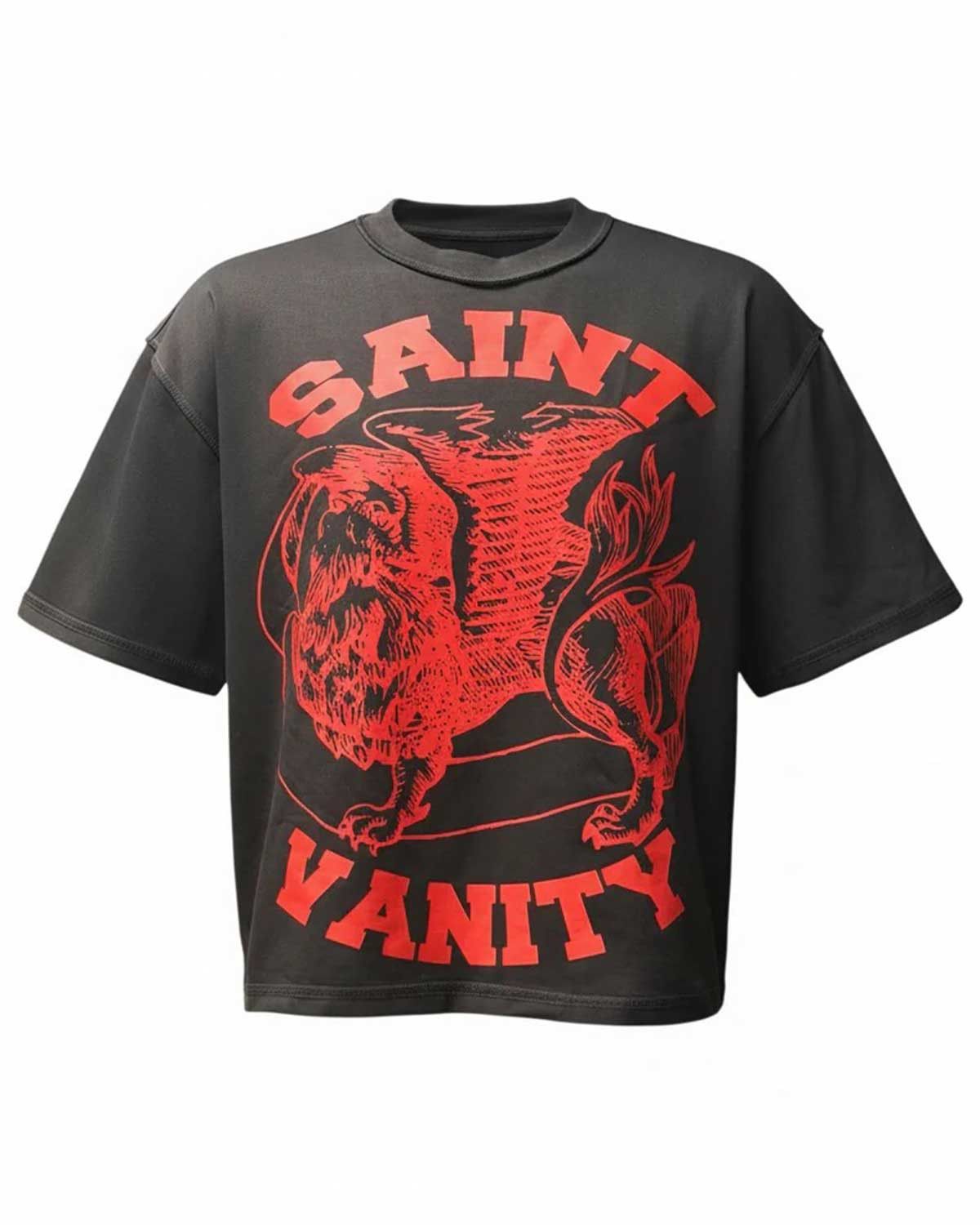 Saint Vanity Griffin Tee Black/Red Size US XXL / EU 58 / 5 - 1 Thumbnail