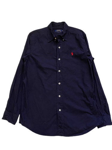 Polo Ralph Lauren Vintage Polo Ralph Lauren Slim Fit Button Up Shirt Size M Size US M / EU 48-50 / 2 - 1 Thumbnail