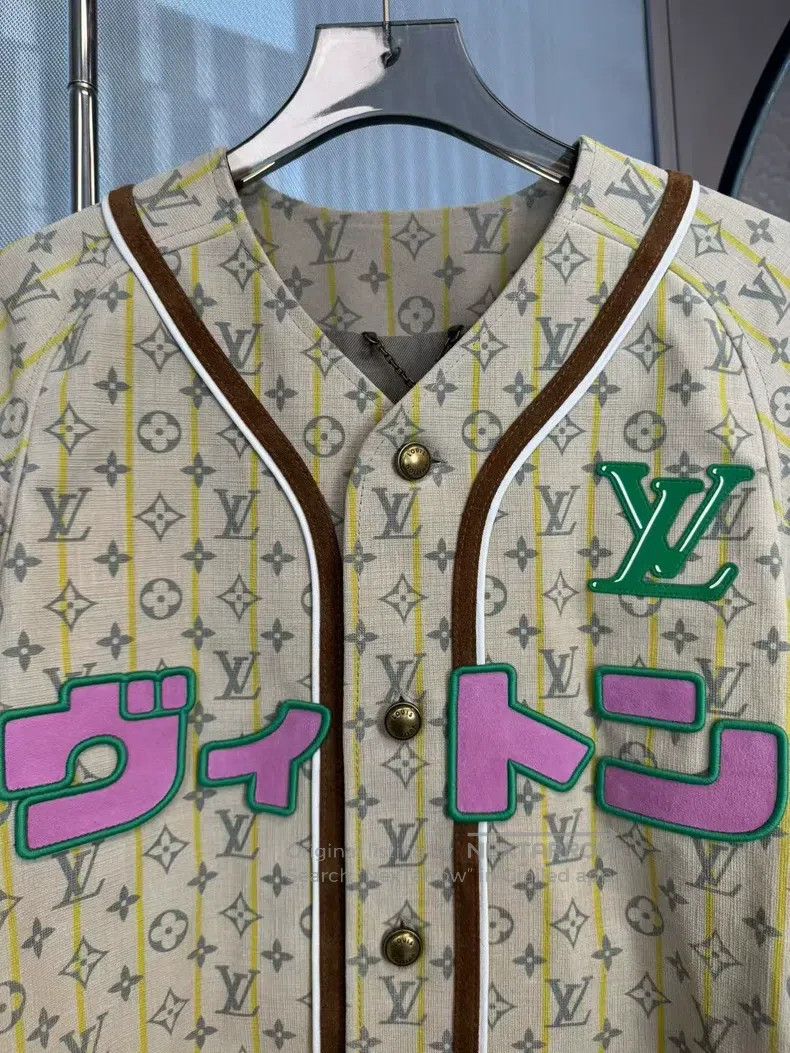 Louis Vuitton Louis Vuitton 25SS Latest Japanese Embroidered Baseball Sh Size US S / EU 44-46 / 1 - 3 Thumbnail