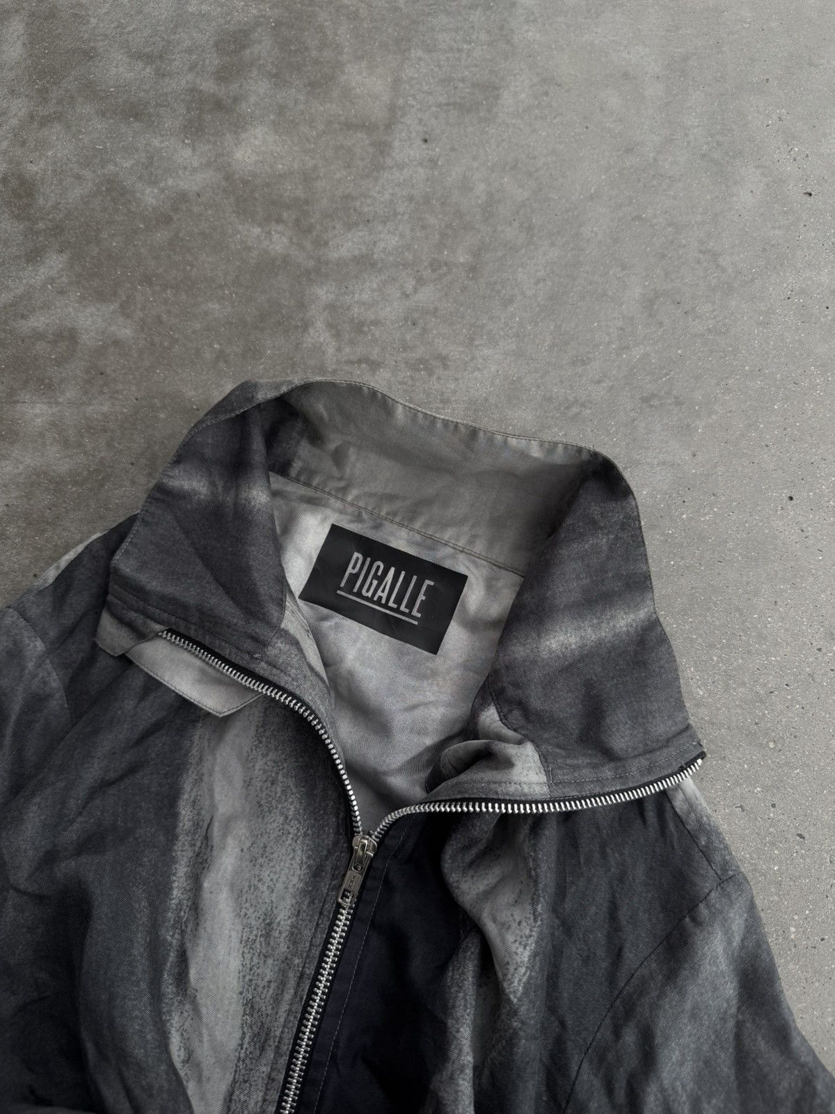 Pigalle Pigalle Paris Silk 100% Bomber Jacket Size US L / EU 52-54 / 3 - 2 Thumbnail