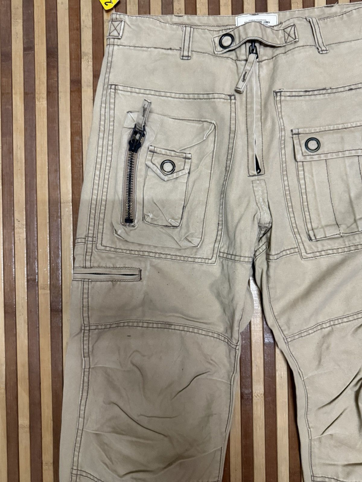 Avirex Avirex Vintage Cargo Pants / 11 Pockets / Streetwear W30X31 Size US 30 / EU 46 - 5 Thumbnail